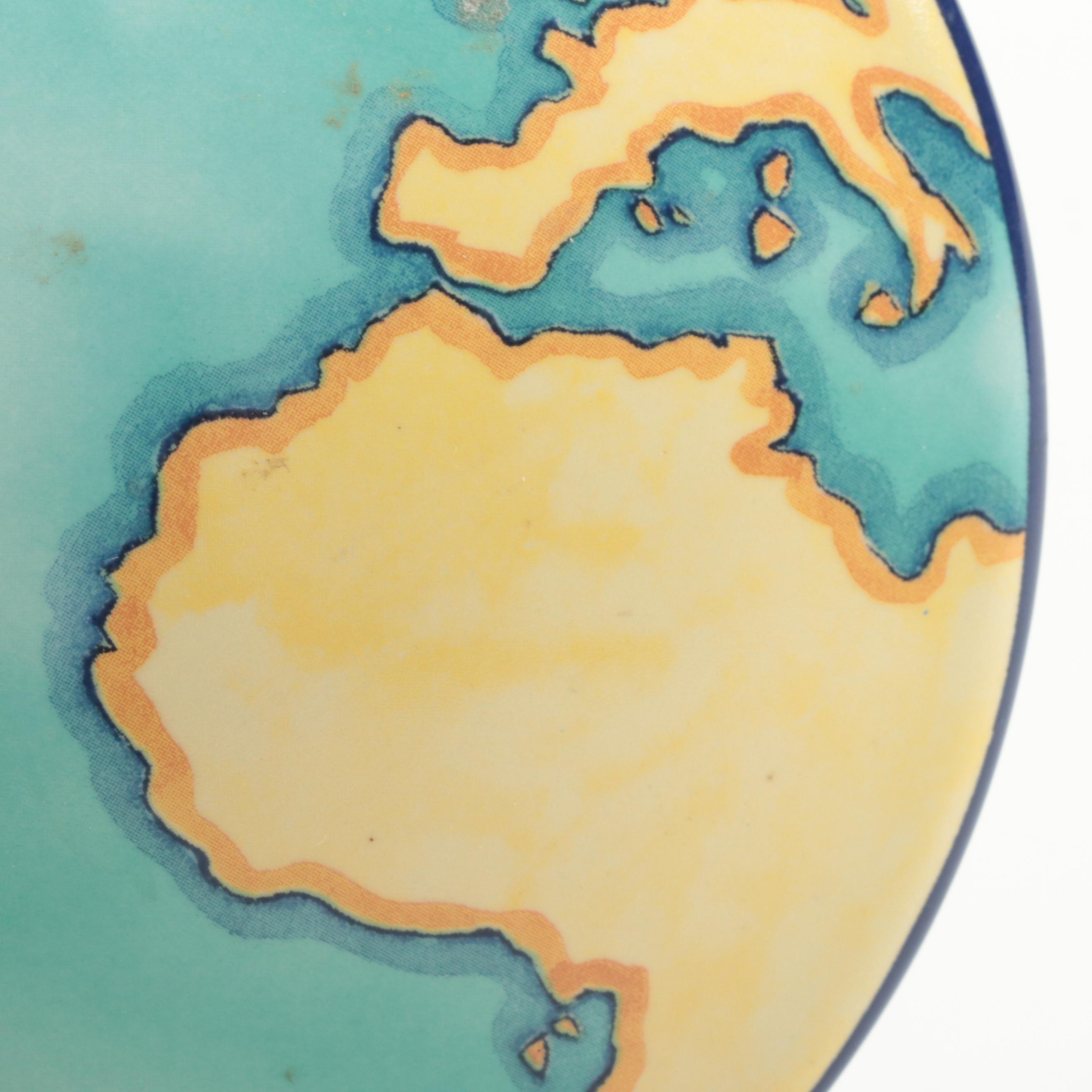 Tiffany & Co. for Tauck "World Discovery" Round Porcelain Box, 2000