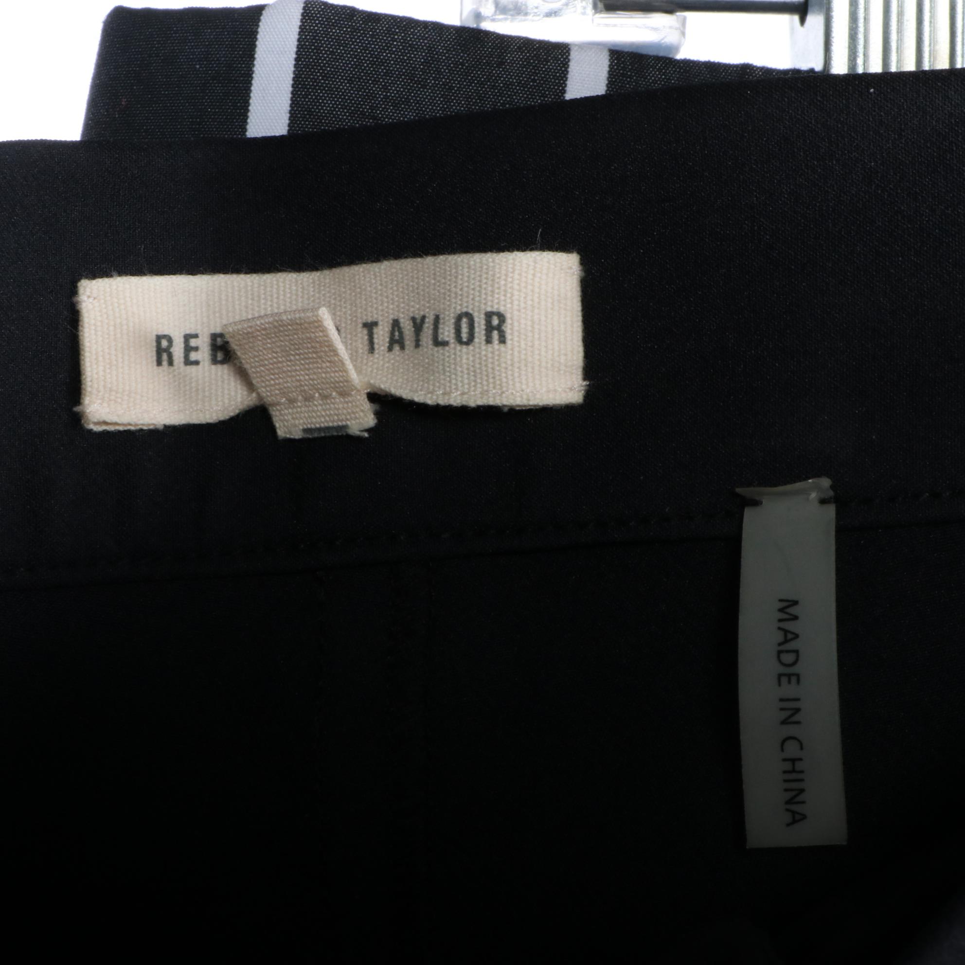 Susan Graver, D & Co. and Logo Tops and Rebecca Taylor, BUI, Lemon Way Pants