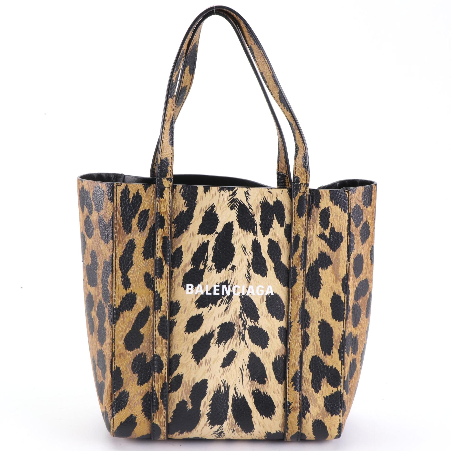 Balenciaga XXS Everyday Tote in Animal Print Leather
