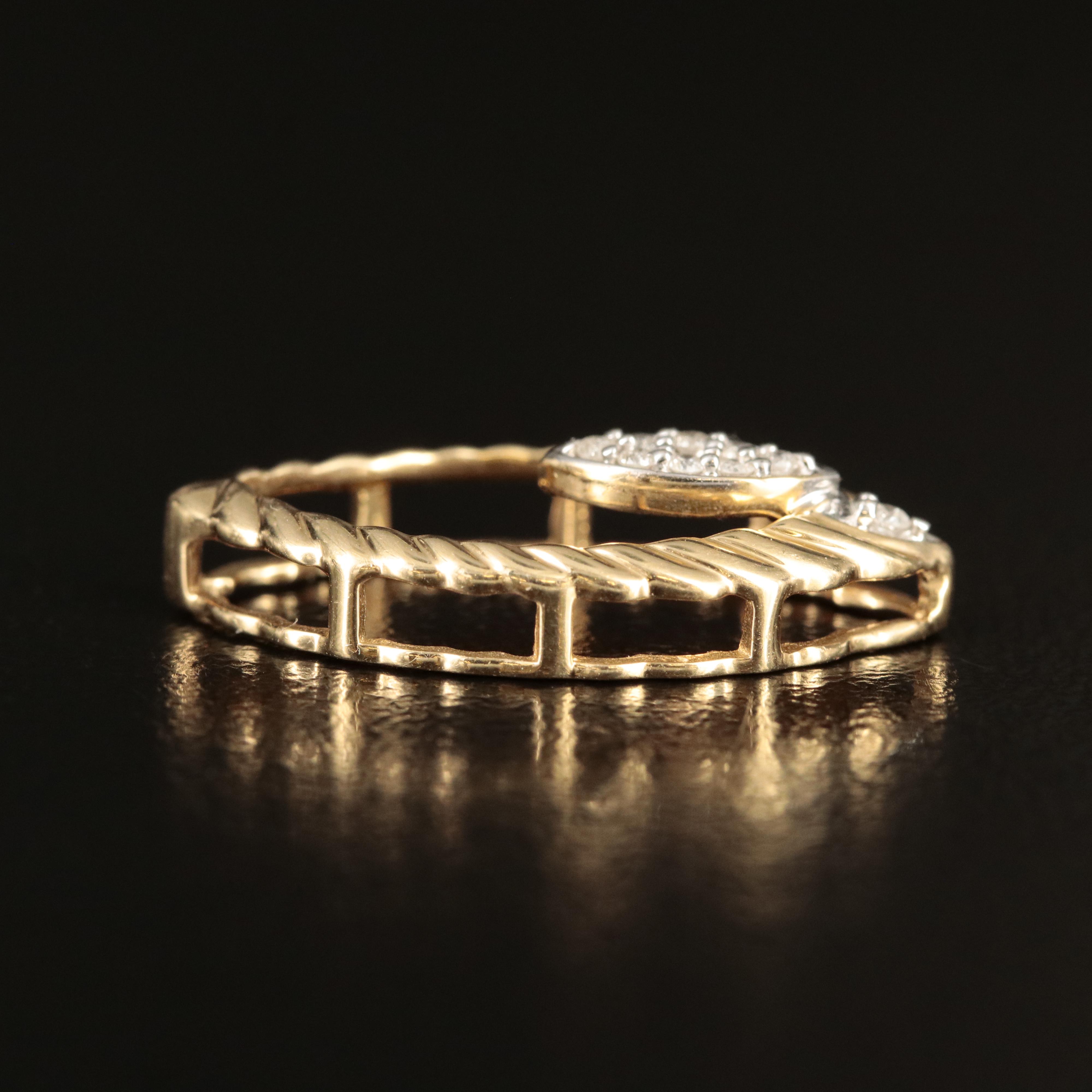 14K 0.07 CTW Diamond Slide Pendant