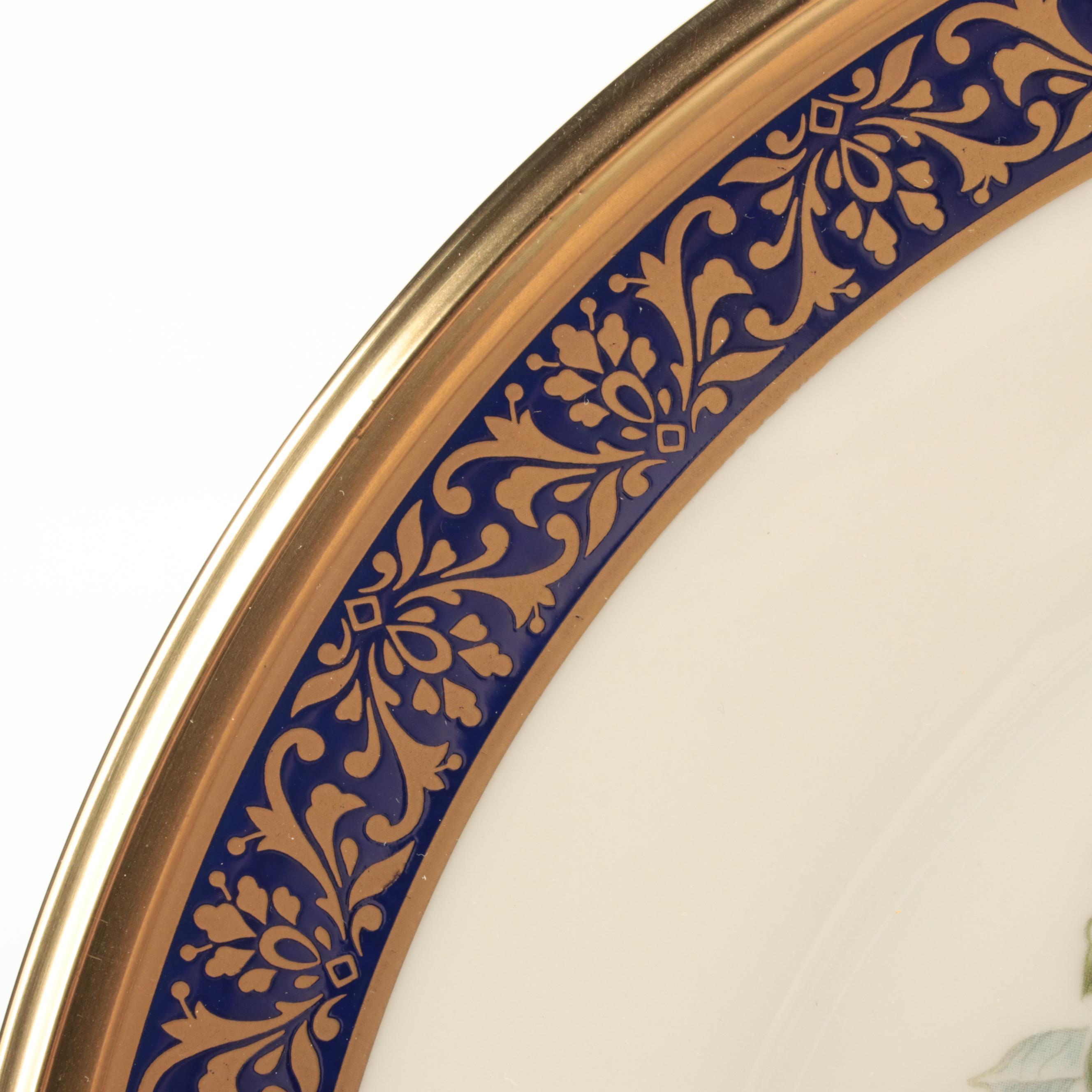 Lenox "Raccoons" and Other "Woodland Wildlife" Porcelain Plates