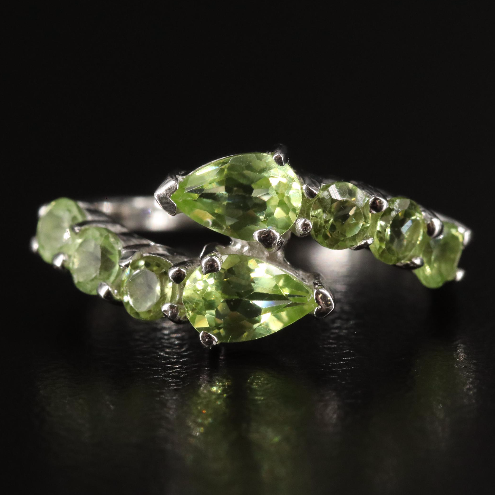 Sterling Peridot Ring