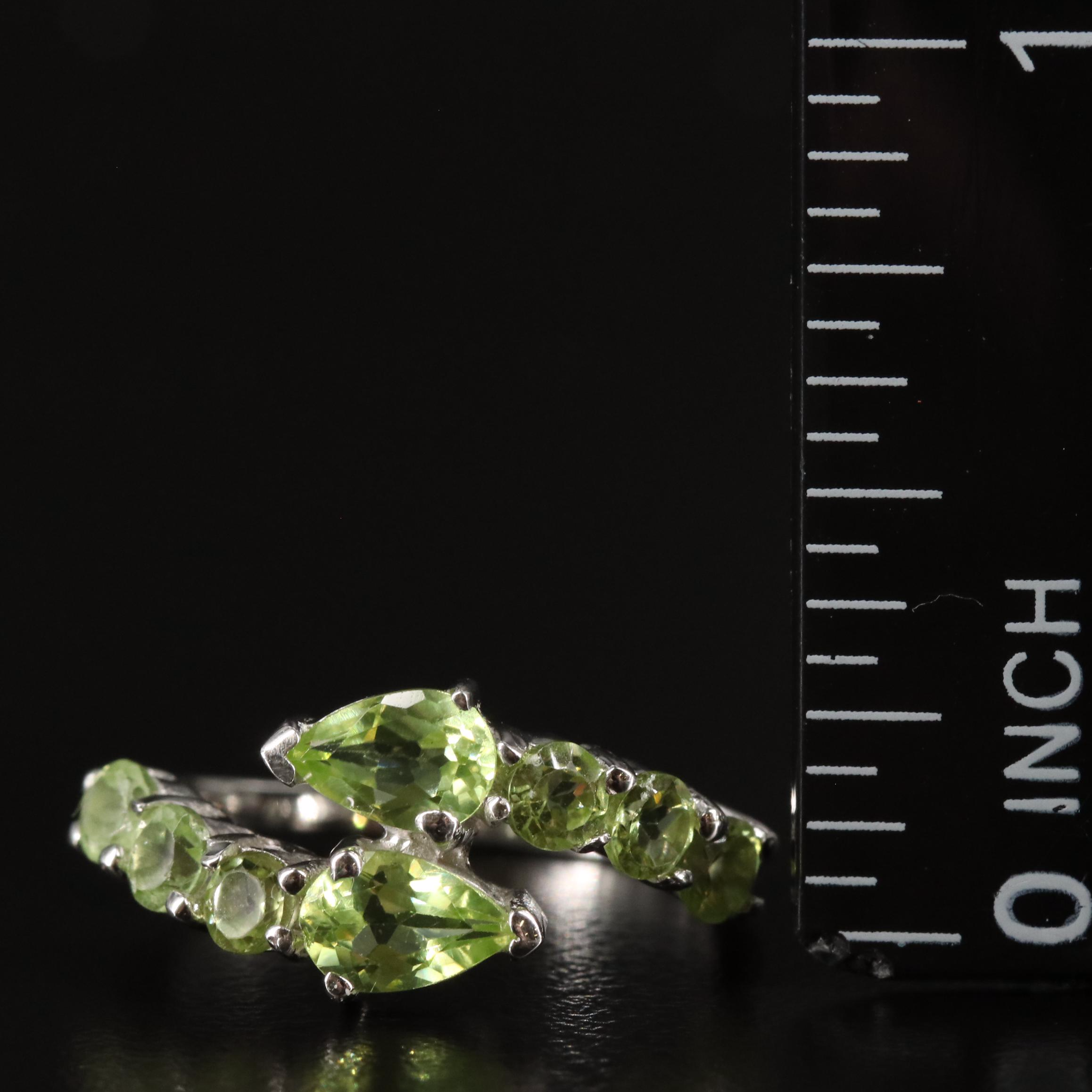 Sterling Peridot Ring