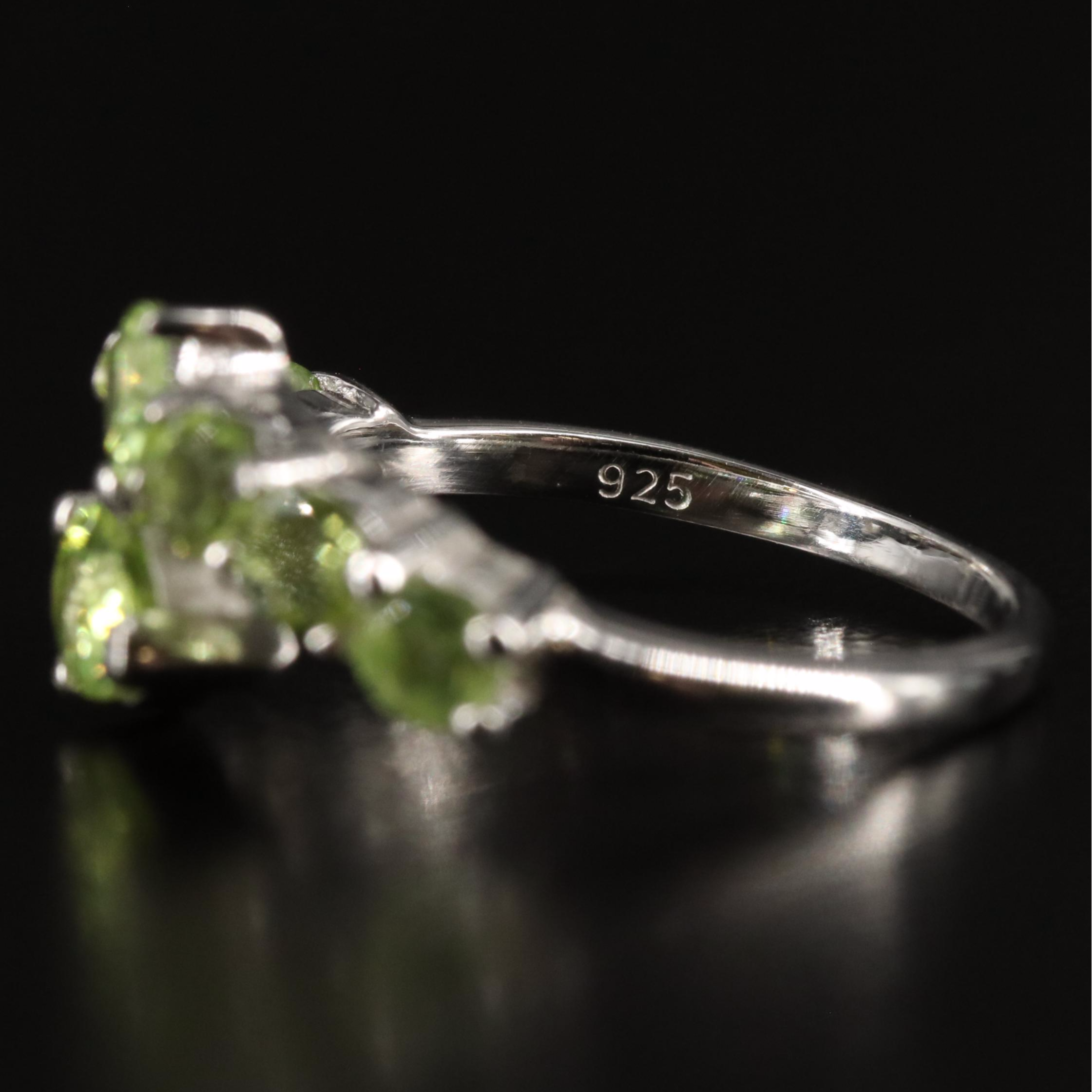 Sterling Peridot Ring