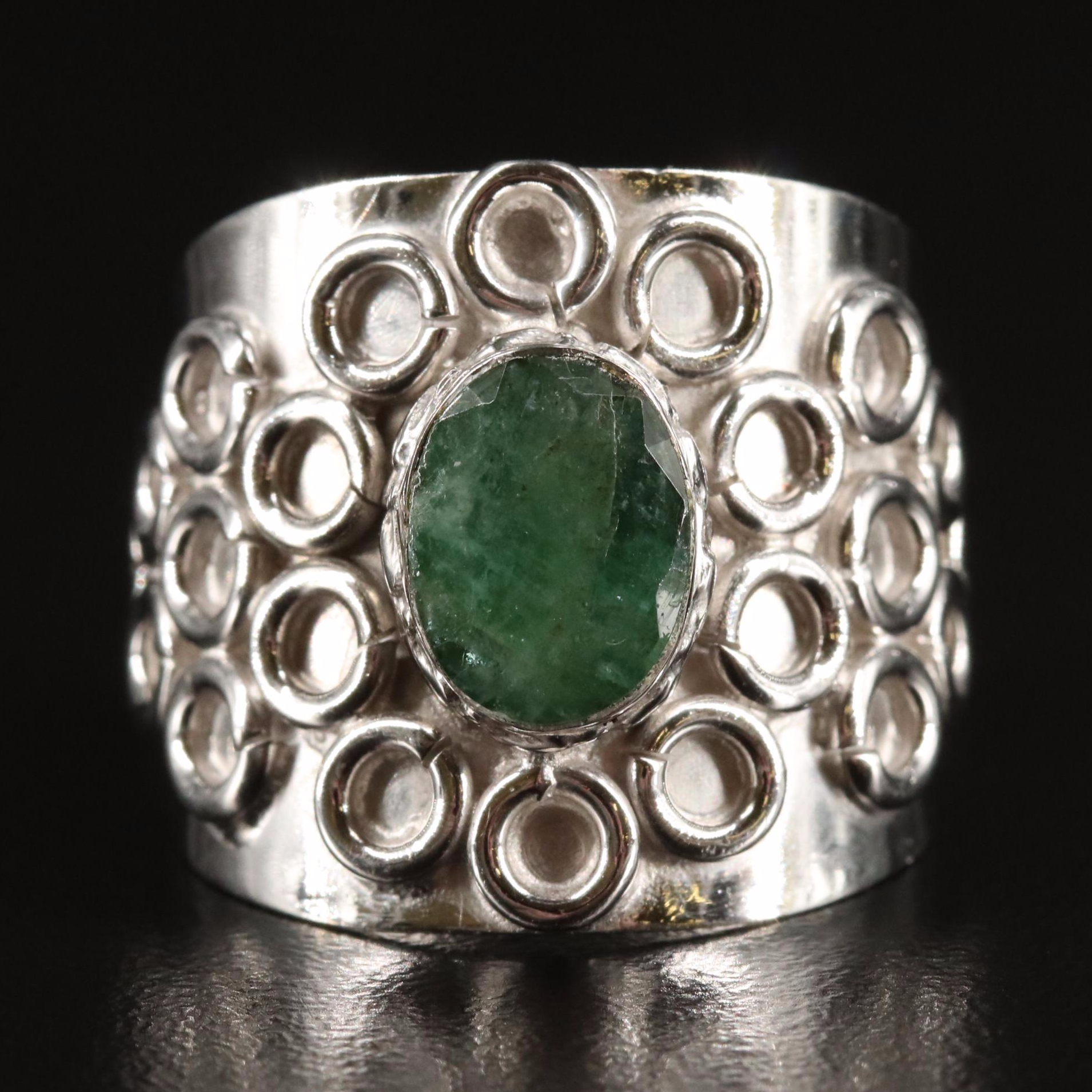 Emerald Tapered Cigar Band