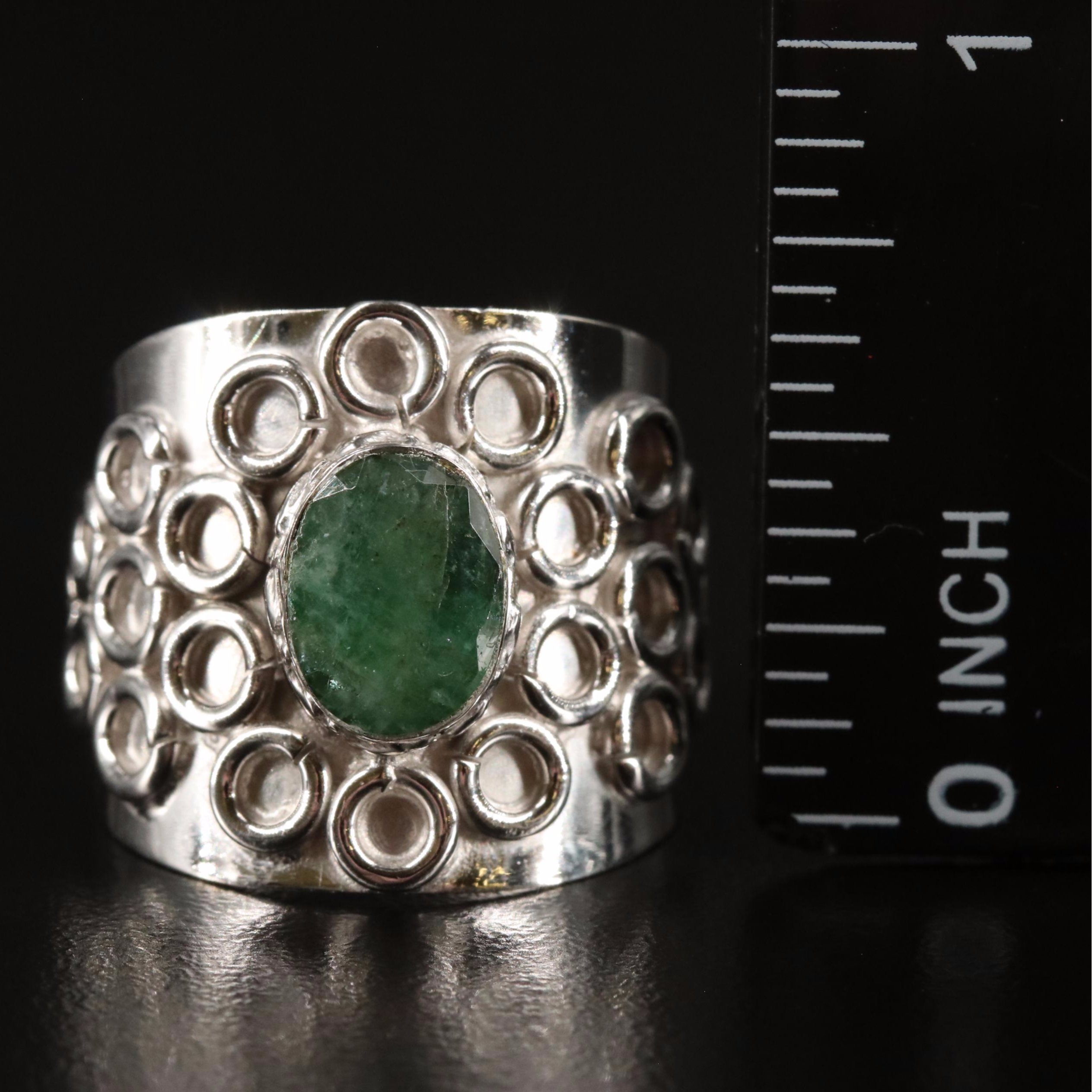 Emerald Tapered Cigar Band