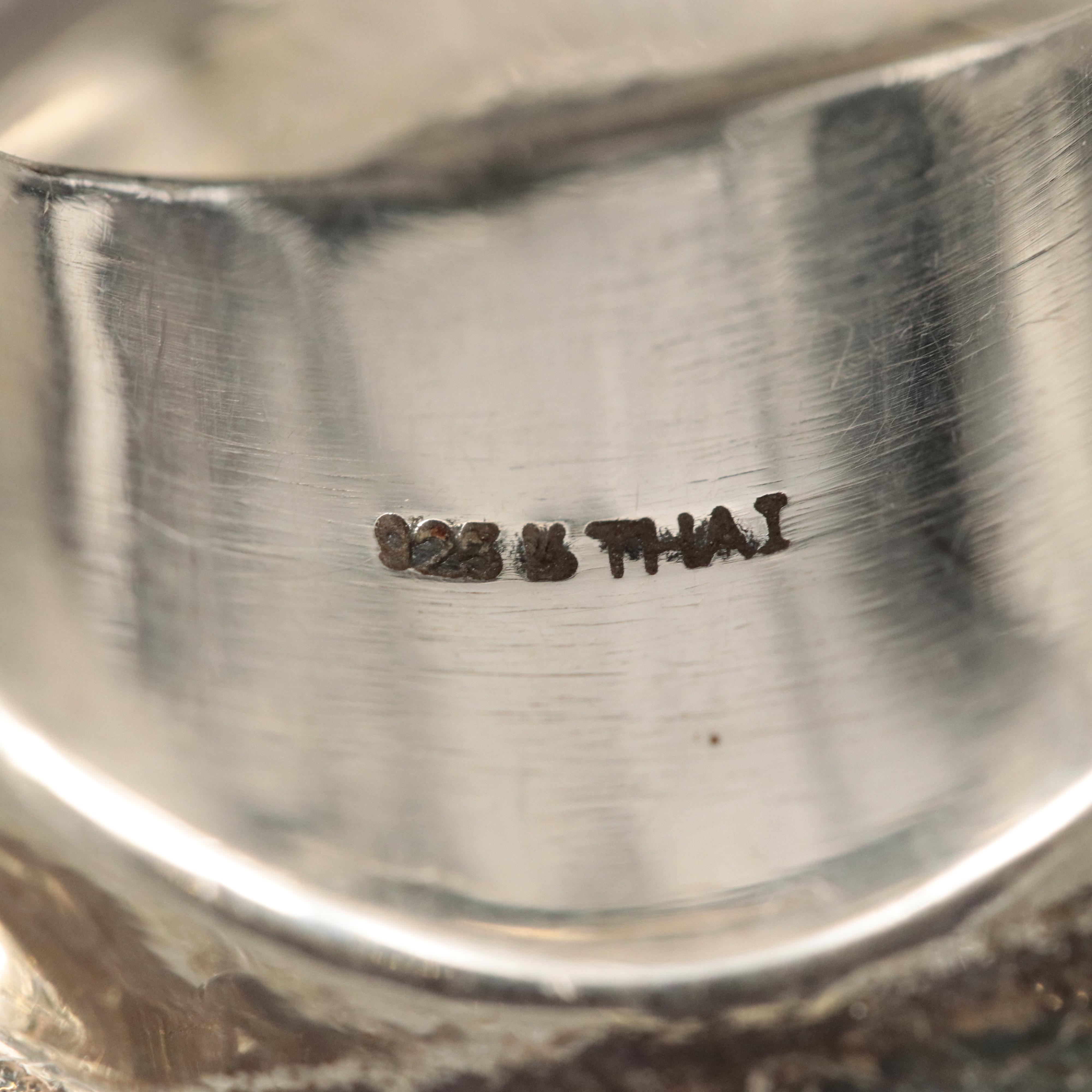 Sterling Rose Flower Ring