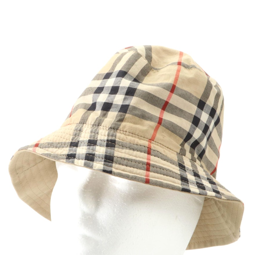 Burberry Check Bucket Hat