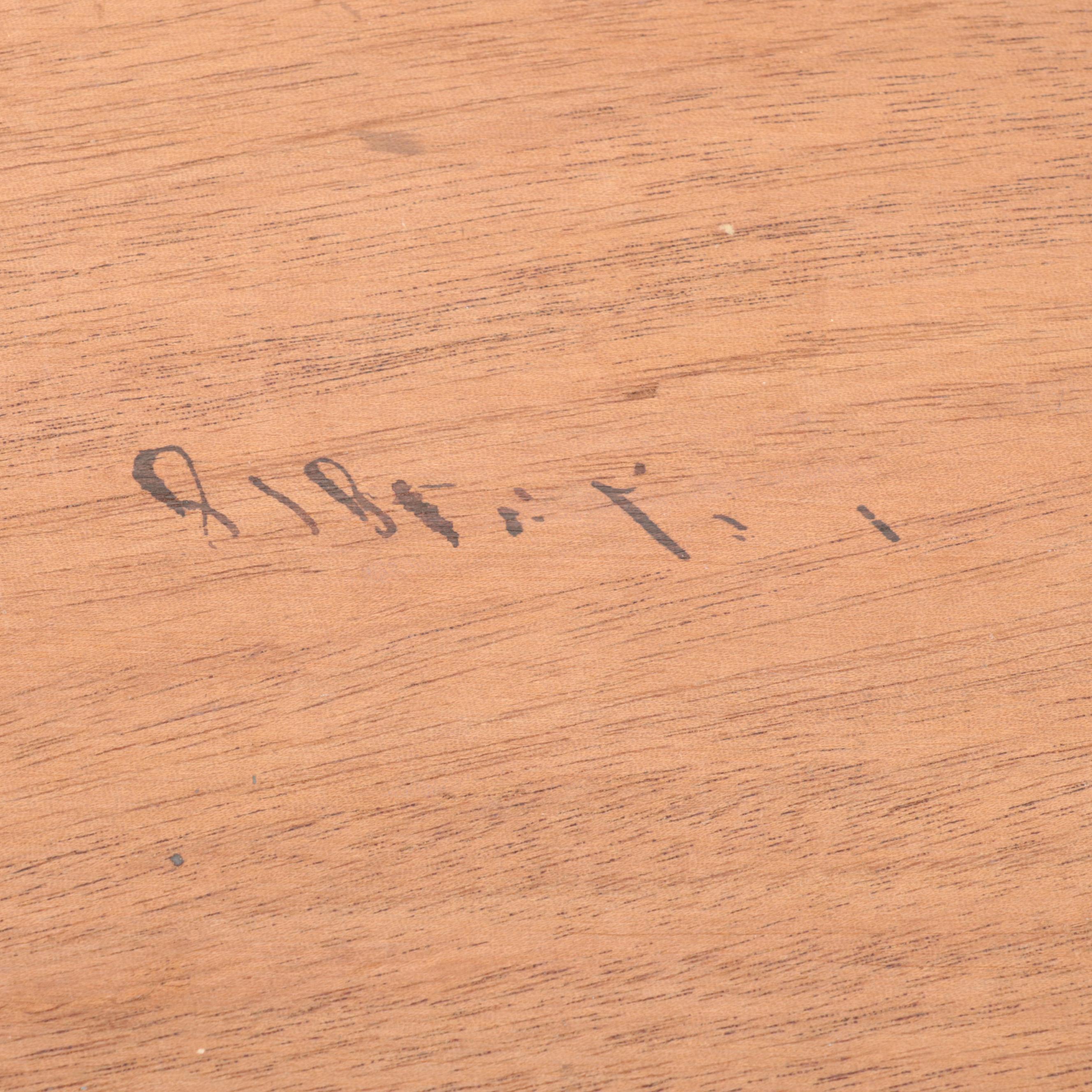 English Rosewood Writing Box with Brass Inlay, Mid to Late 19th Century