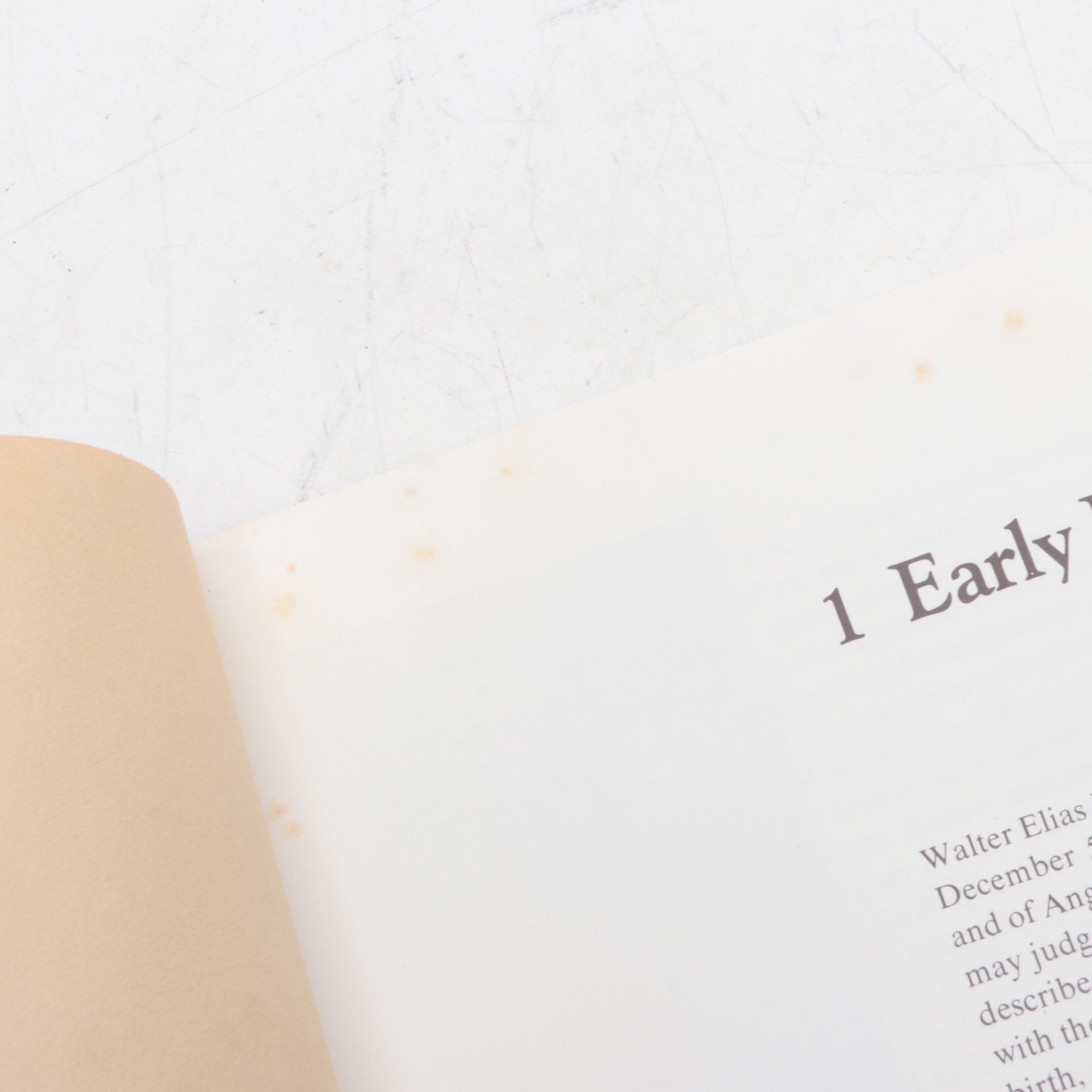 New Concise Edition "The Art of Walt Disney" by Christopher Finch, 1975