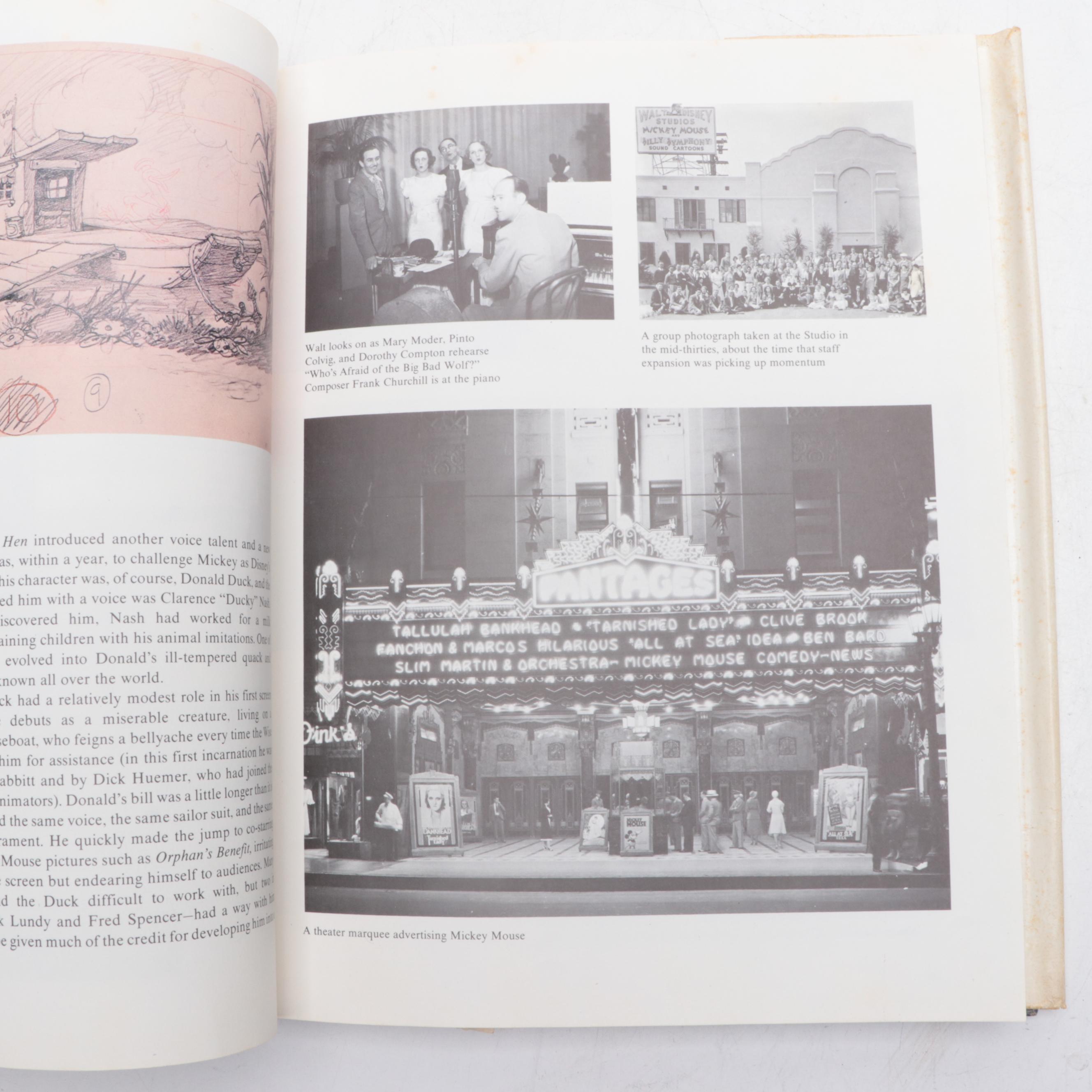 New Concise Edition "The Art of Walt Disney" by Christopher Finch, 1975