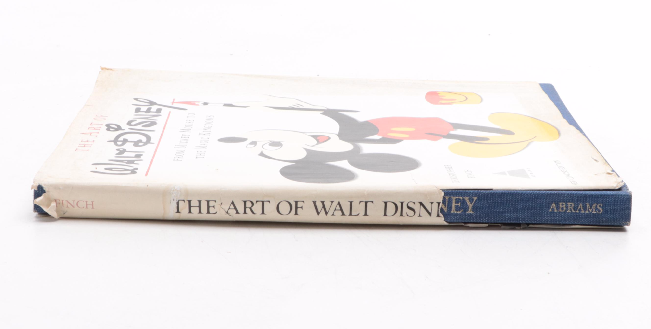 New Concise Edition "The Art of Walt Disney" by Christopher Finch, 1975