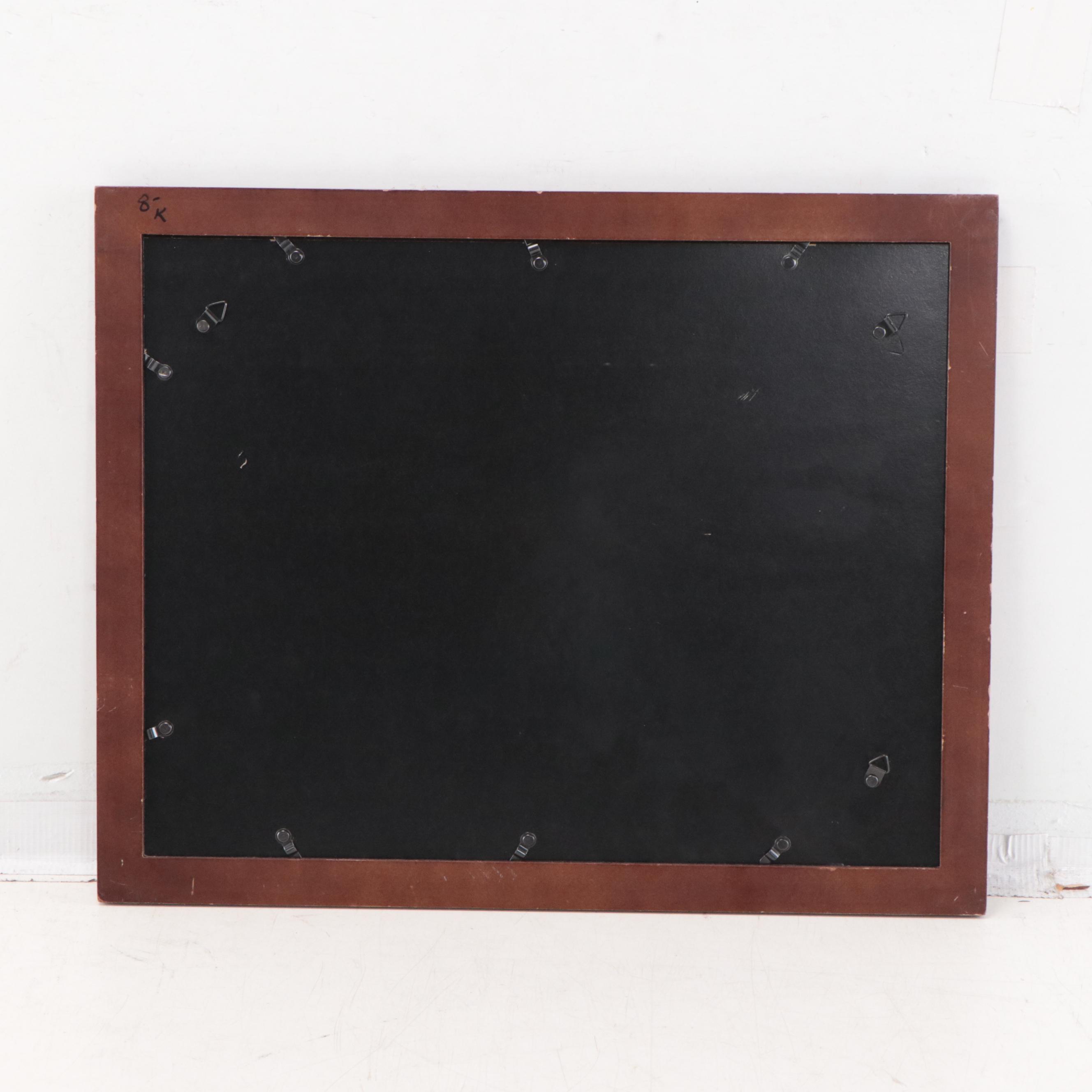 Folk Art Acrylic Painting After John Constable "The Hay Wain"