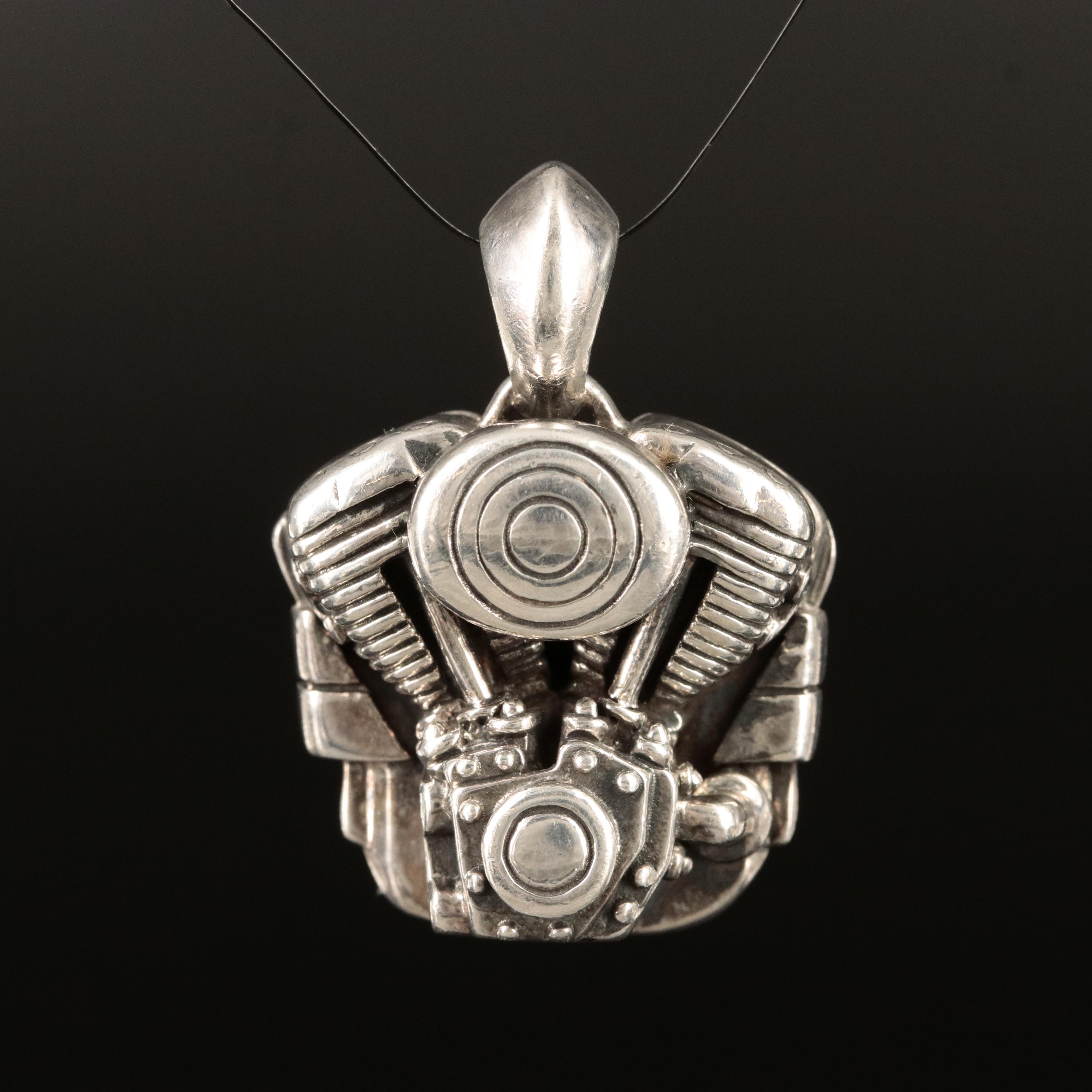 Sterling Motor Pendant