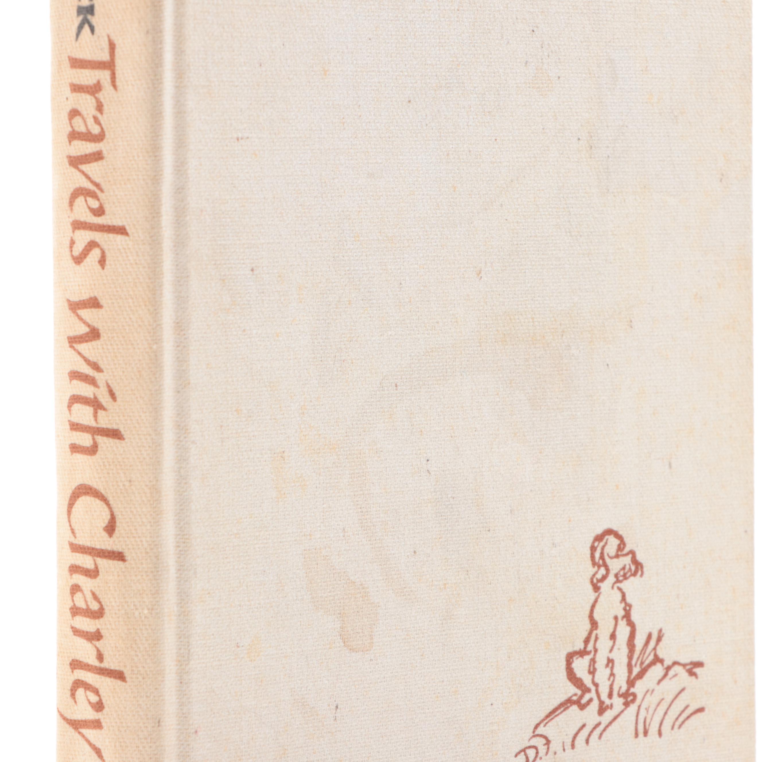 Book Club Edition "Travels with Charley" by John Steinbeck, 1962