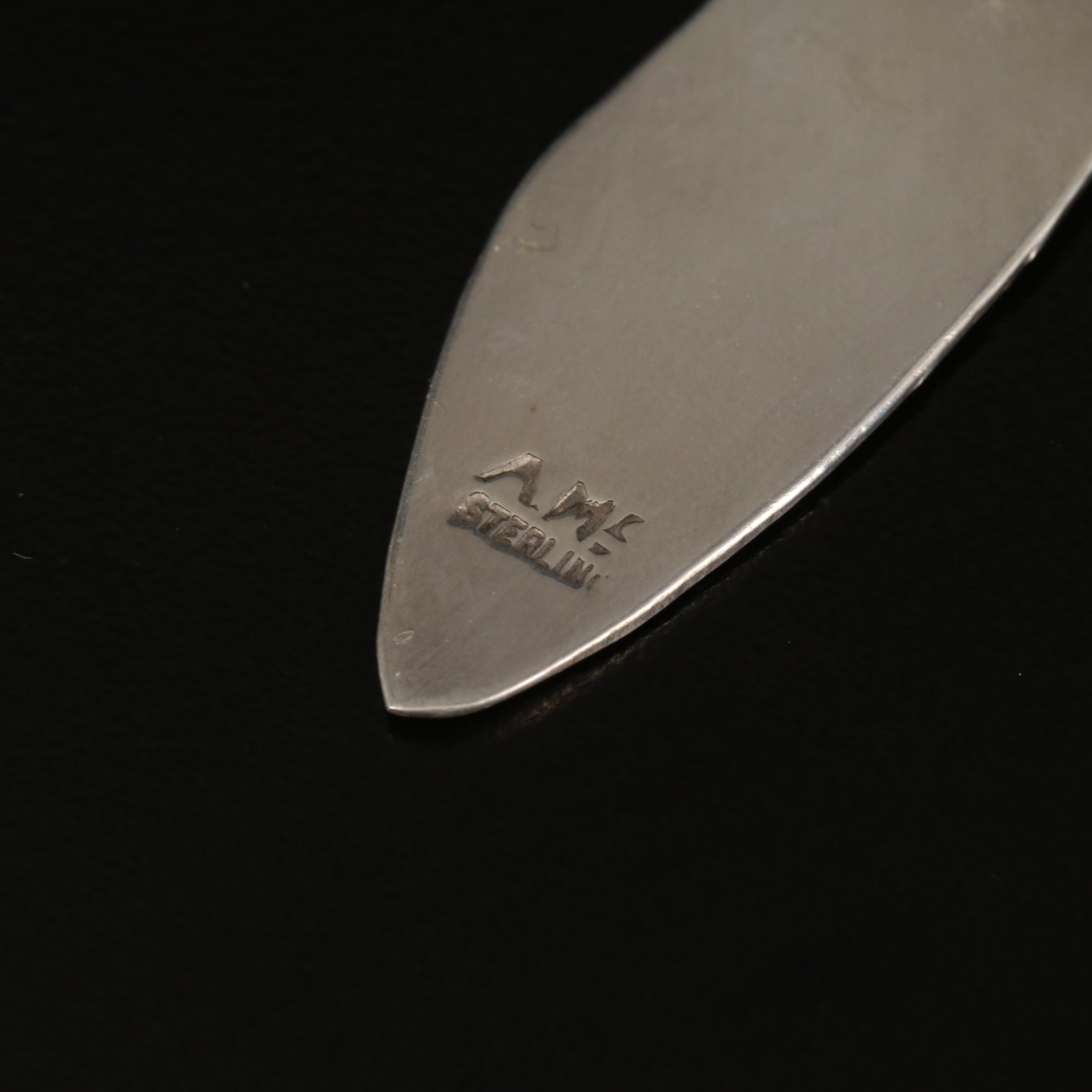 Alice McShirley Navajo Diné Sterling Converter Brooch