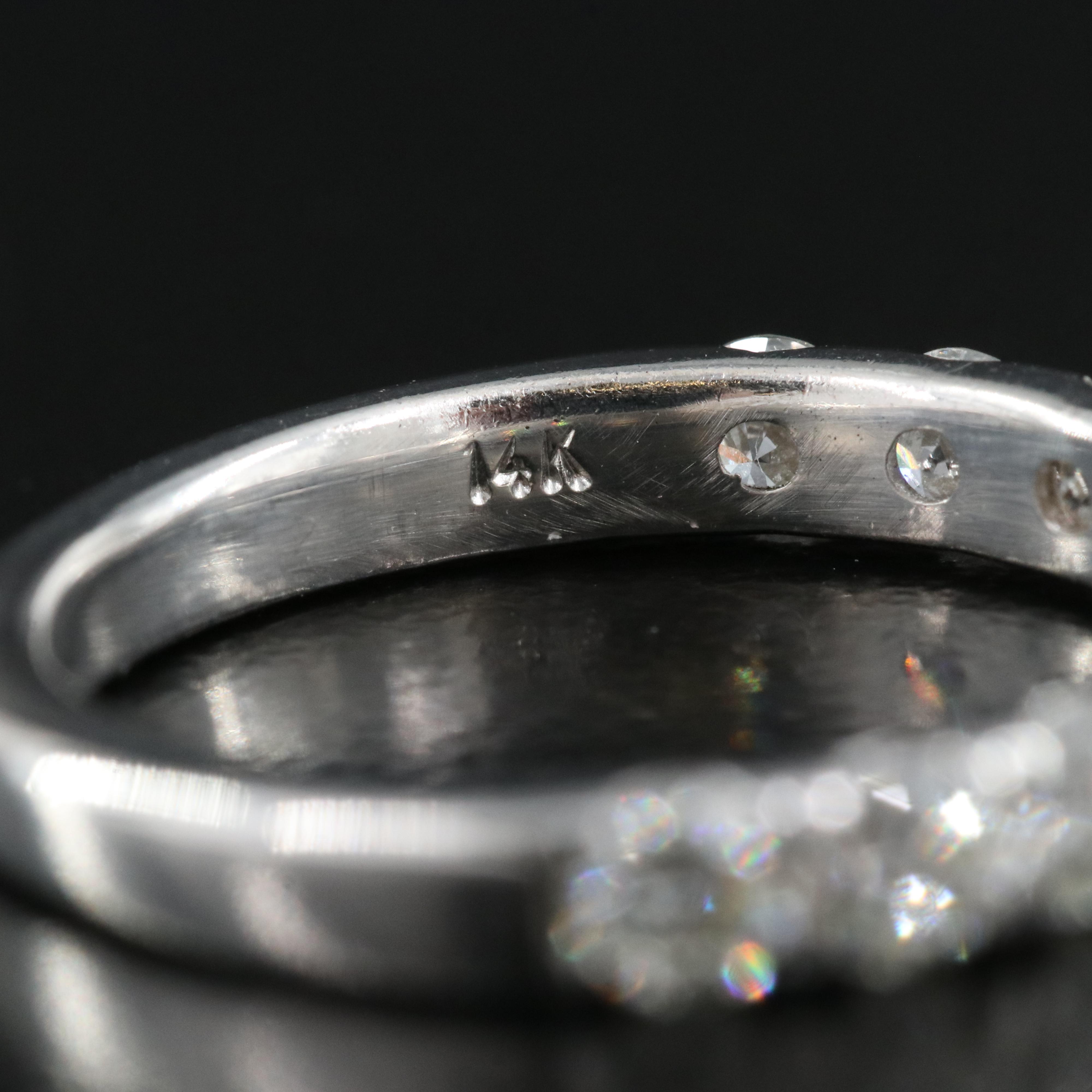 14K 0.95 CTW Diamond Ring