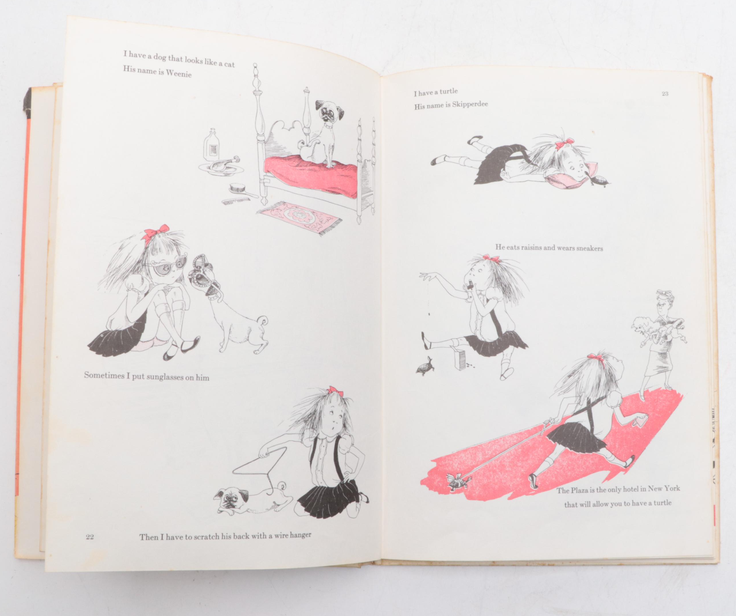 Hilary Knight Illustrated "Eloise" by Kay Thompson, 1969