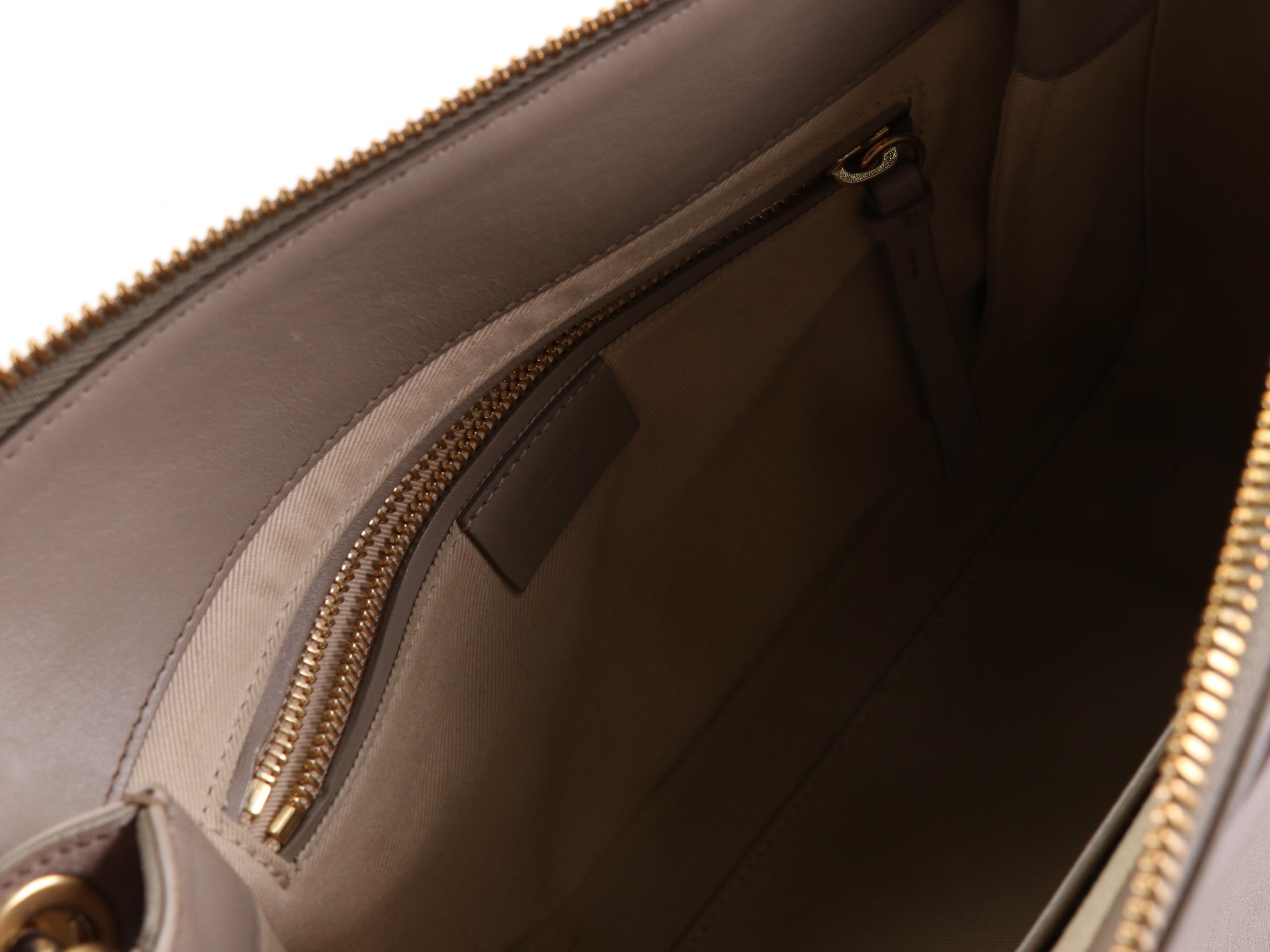 Chloé Roy Medium Shoulder Bag in Suede and Leather