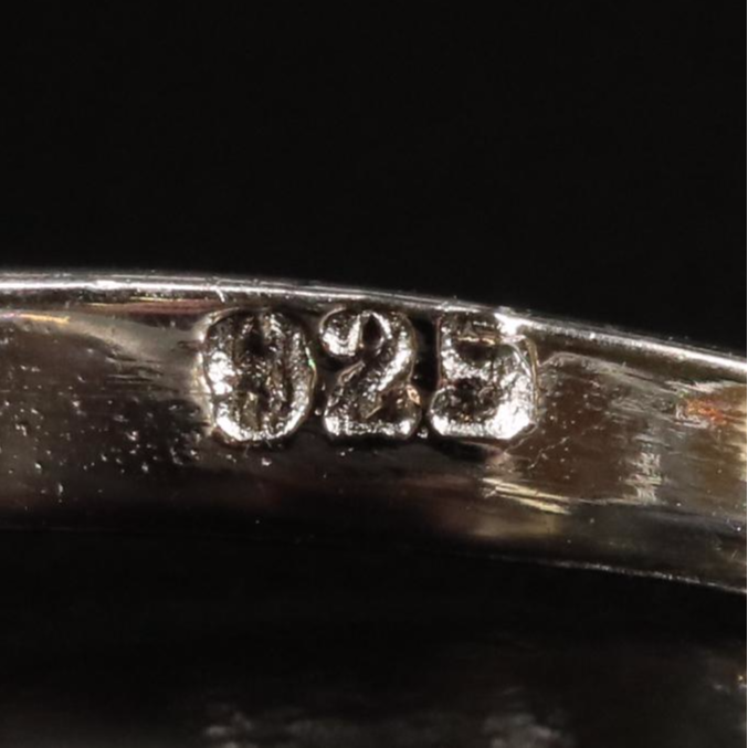 Sterling Citrine Ring