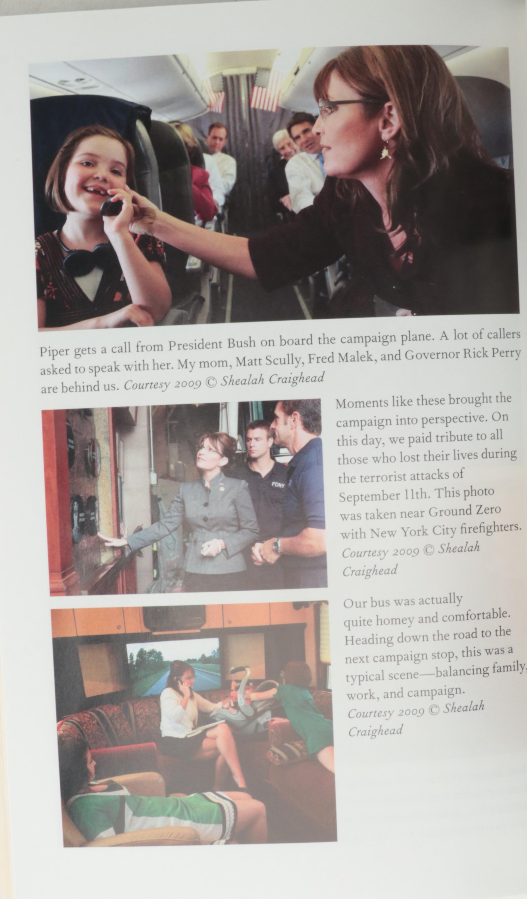 First Edition "Going Rogue: An American Life" by Sarah Palin and Pinbacks