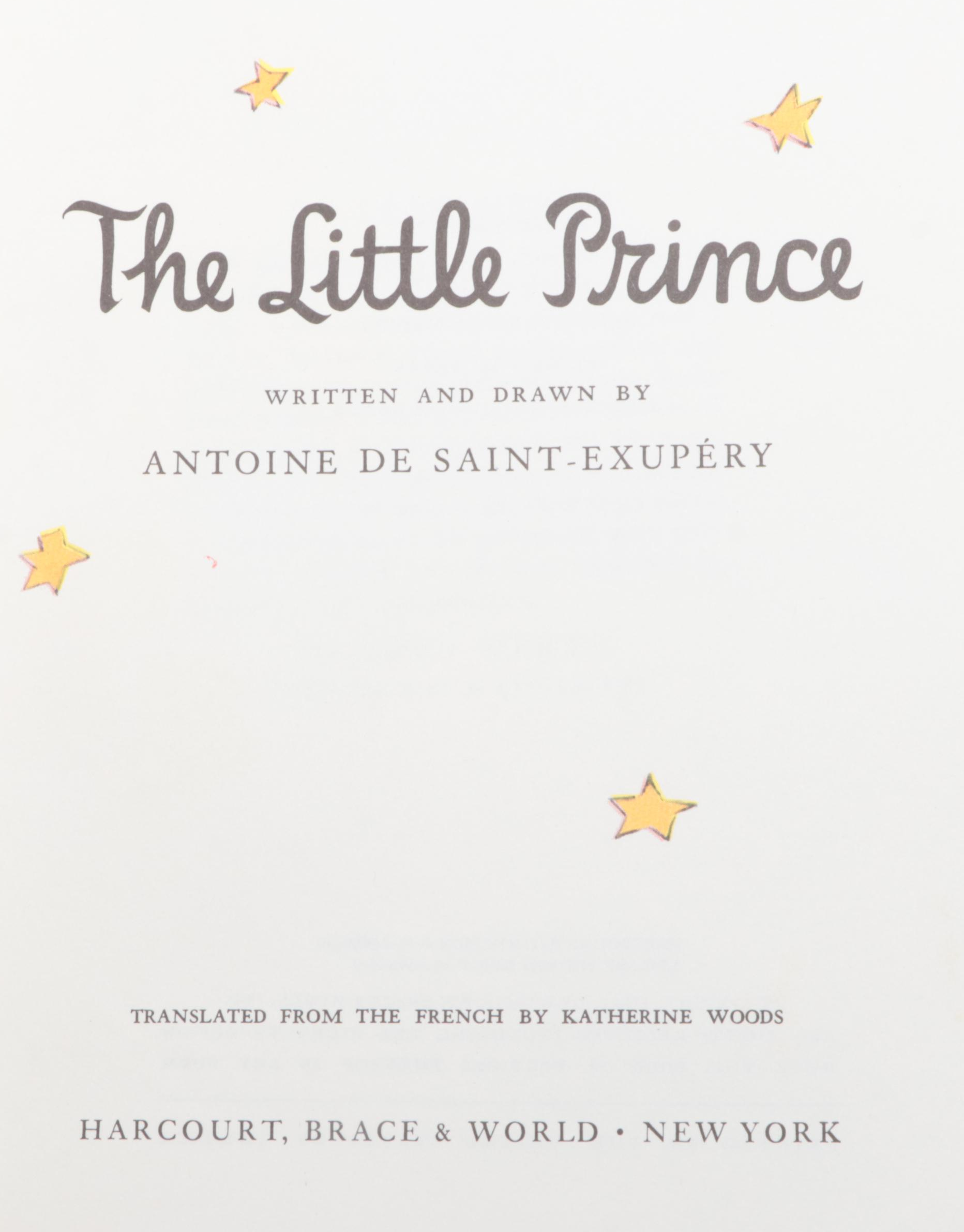 "The Little Prince" by Antoine De Saint-Exupéry, circa 1970