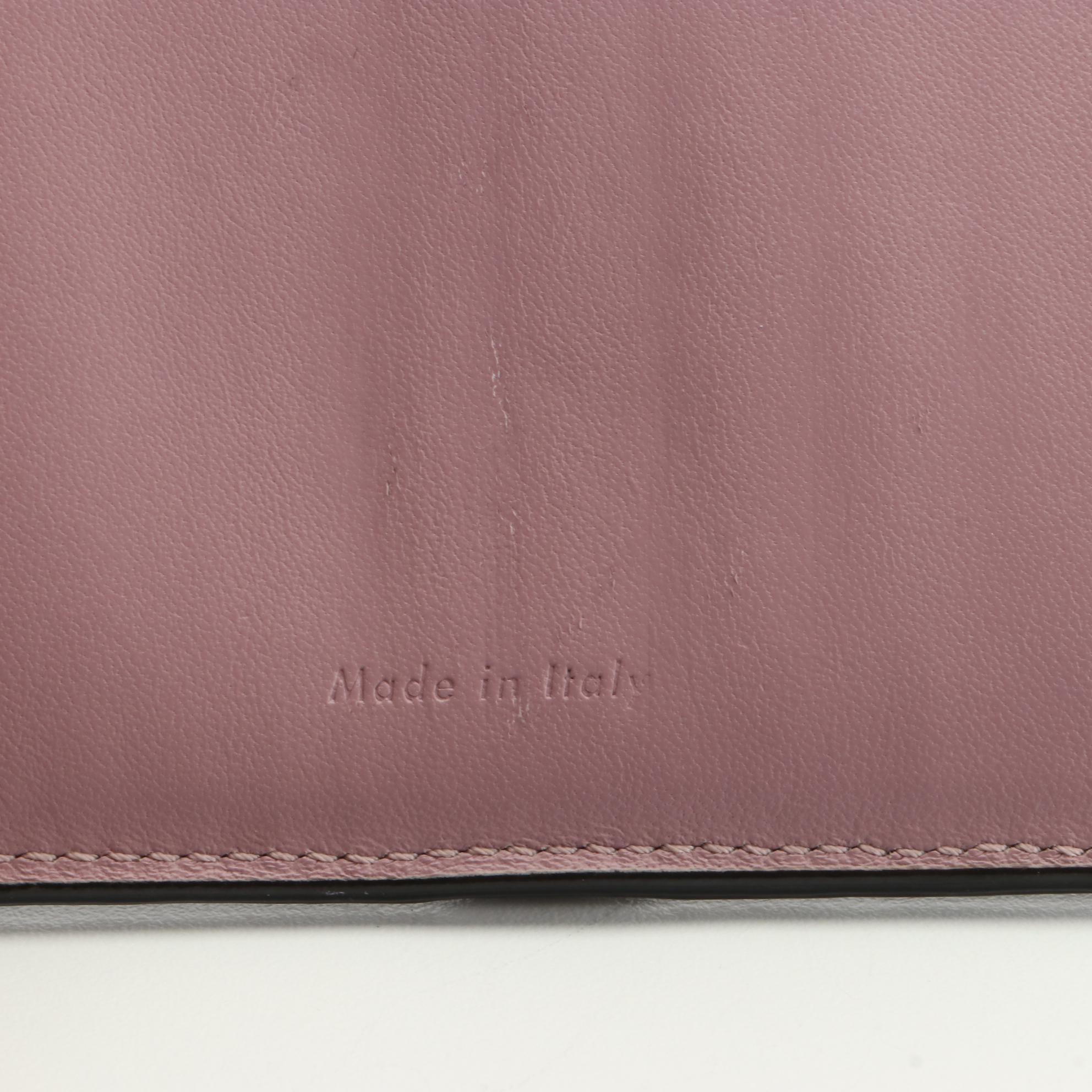 Céline Multifunction Strap Leather Wallet