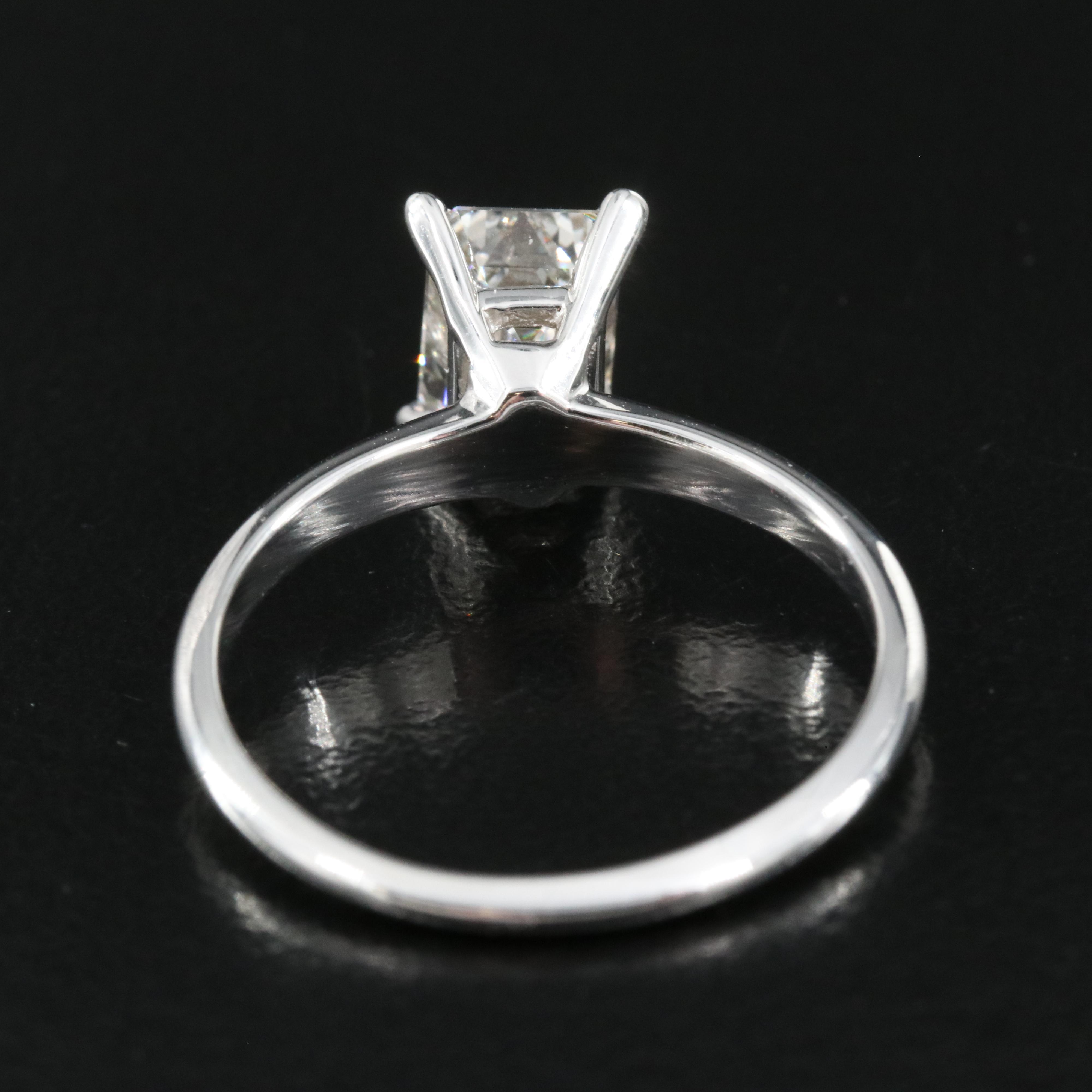 14K 1.41 CT Lab Grown Diamond Solitaire Ring
