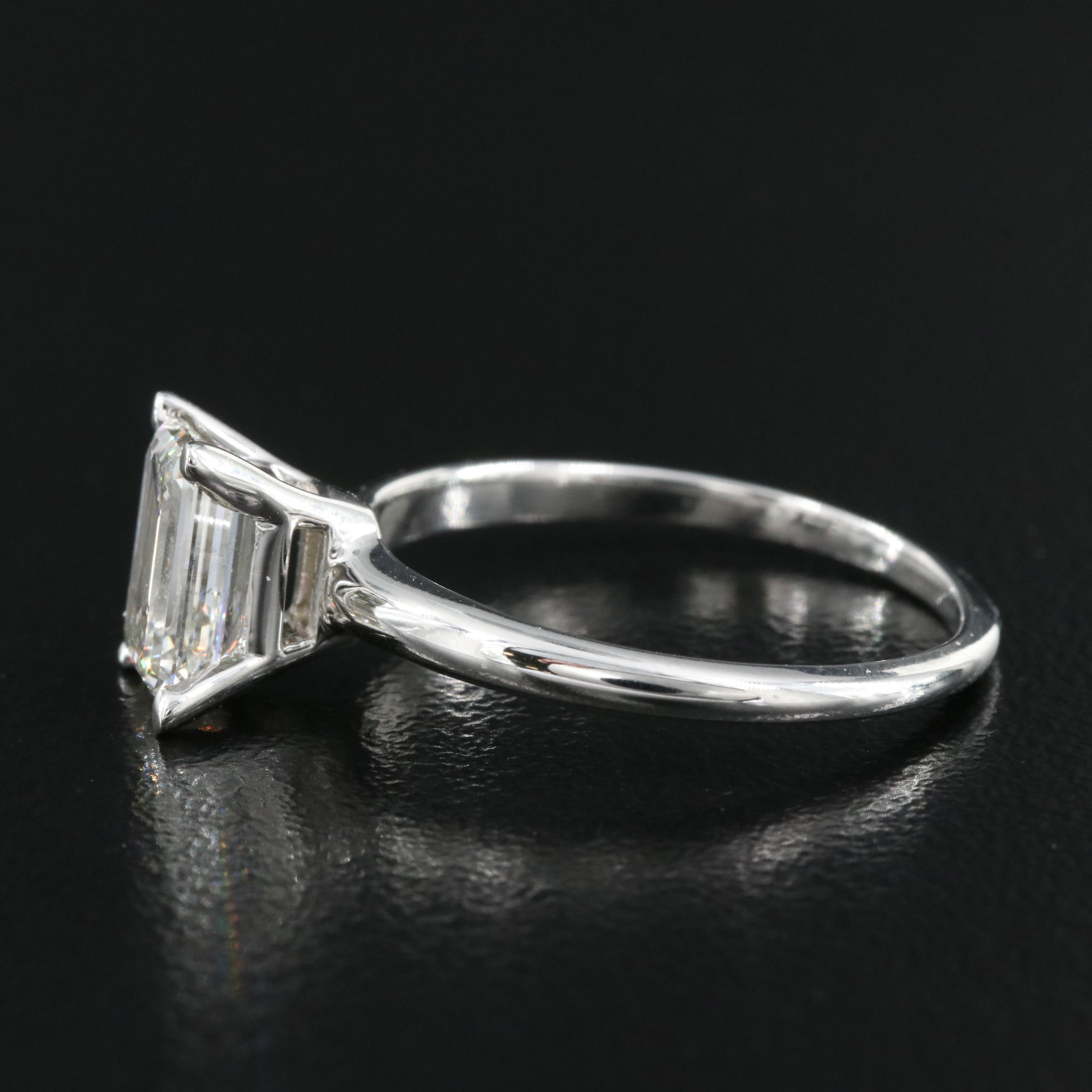 14K 1.41 CT Lab Grown Diamond Solitaire Ring