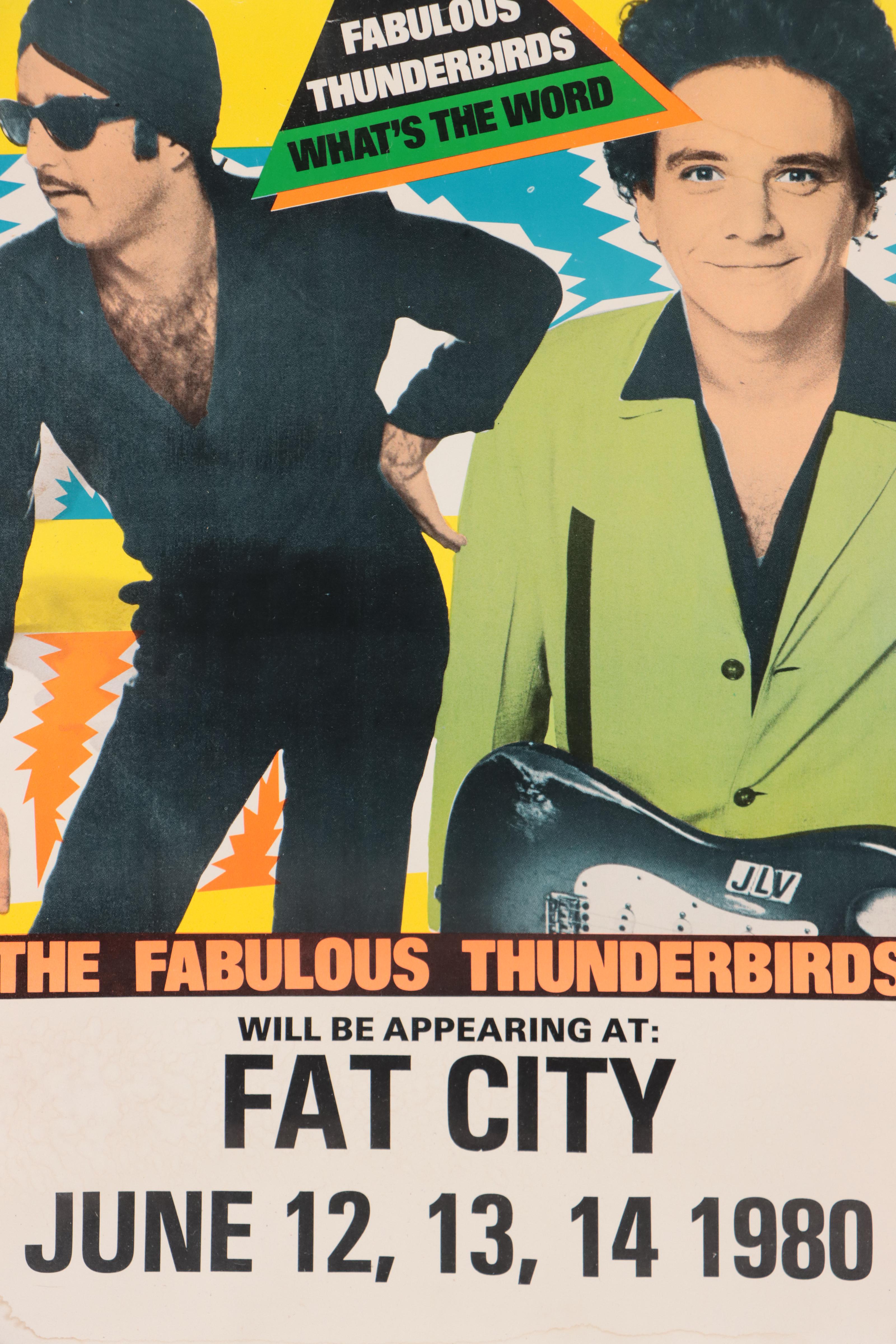 Bruce Springsteen and the E Street Band, K. D. Lang and Other Posters, 1980s