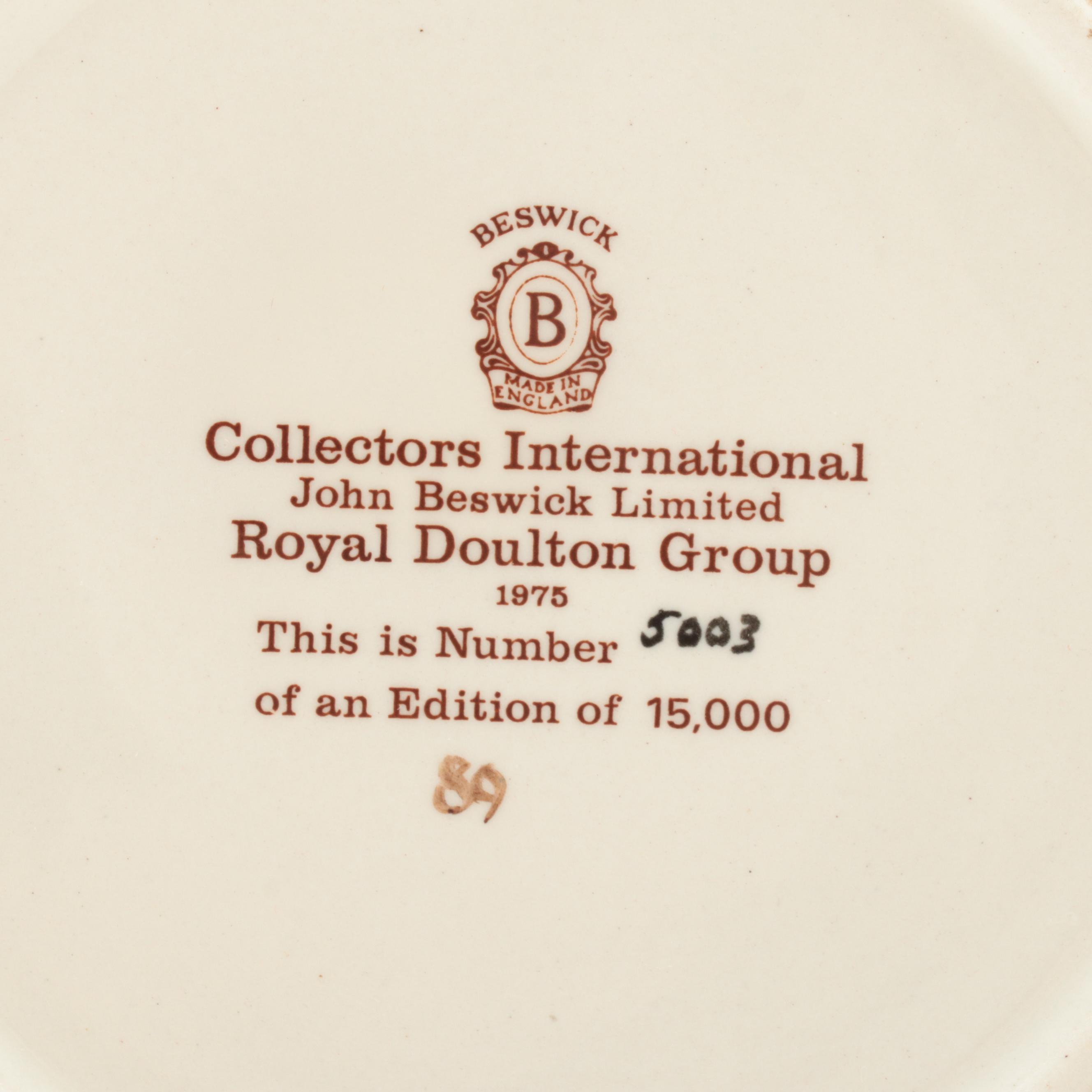 Royal Doulton "A Christmas Carol" Ceramic Tankards and Ceramic Plate