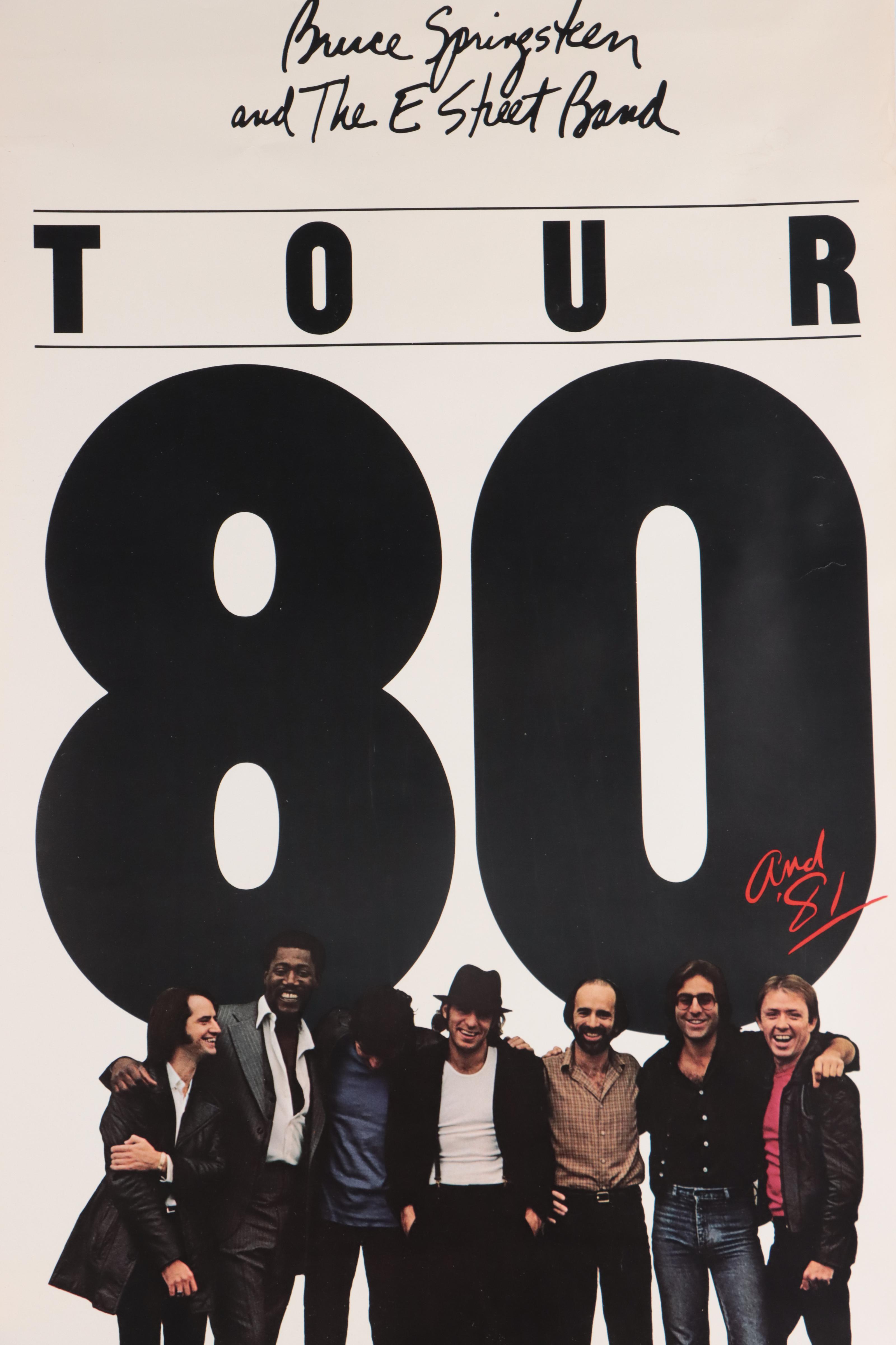 Bruce Springsteen and the E Street Band, K. D. Lang and Other Posters, 1980s