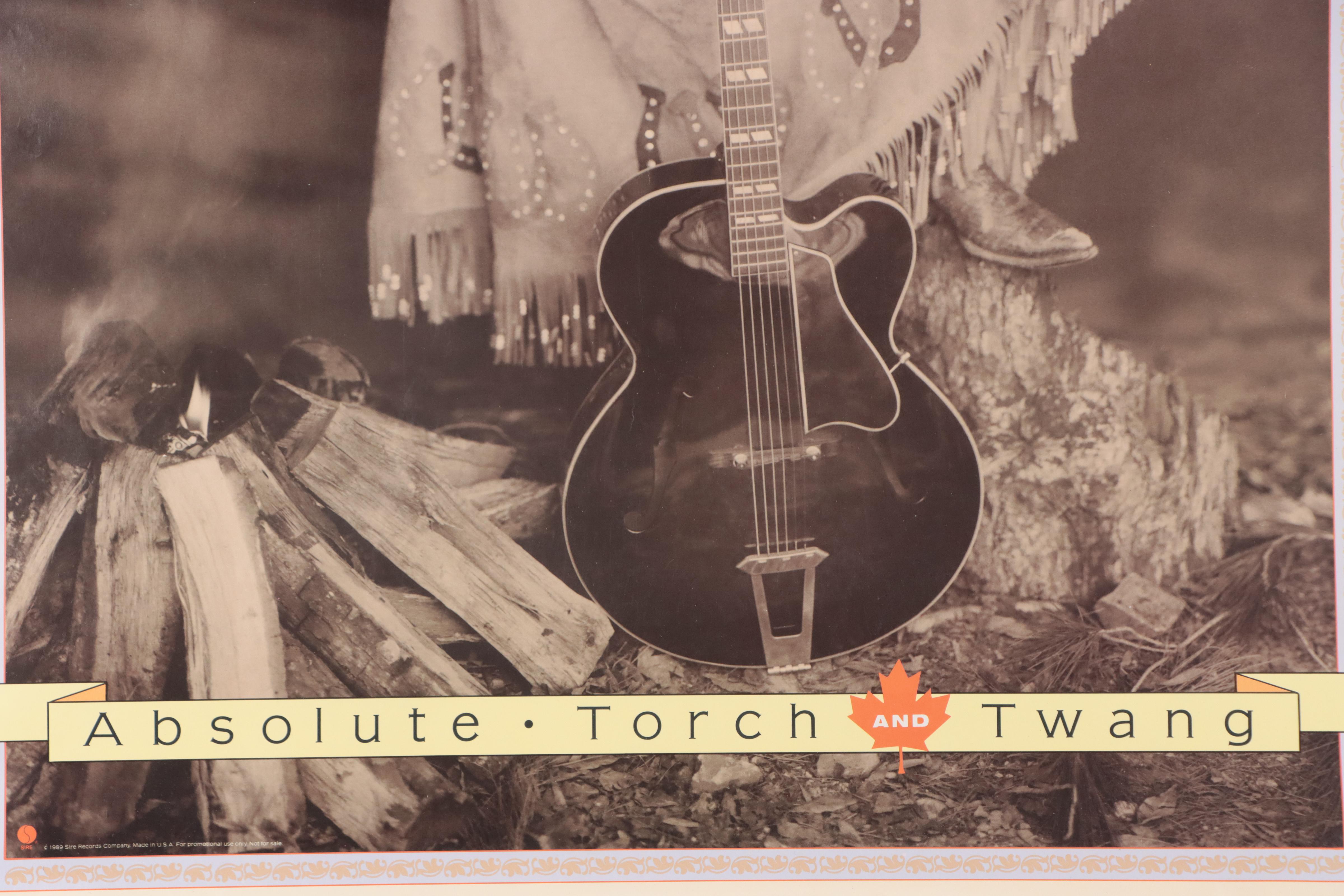 Bruce Springsteen and the E Street Band, K. D. Lang and Other Posters, 1980s