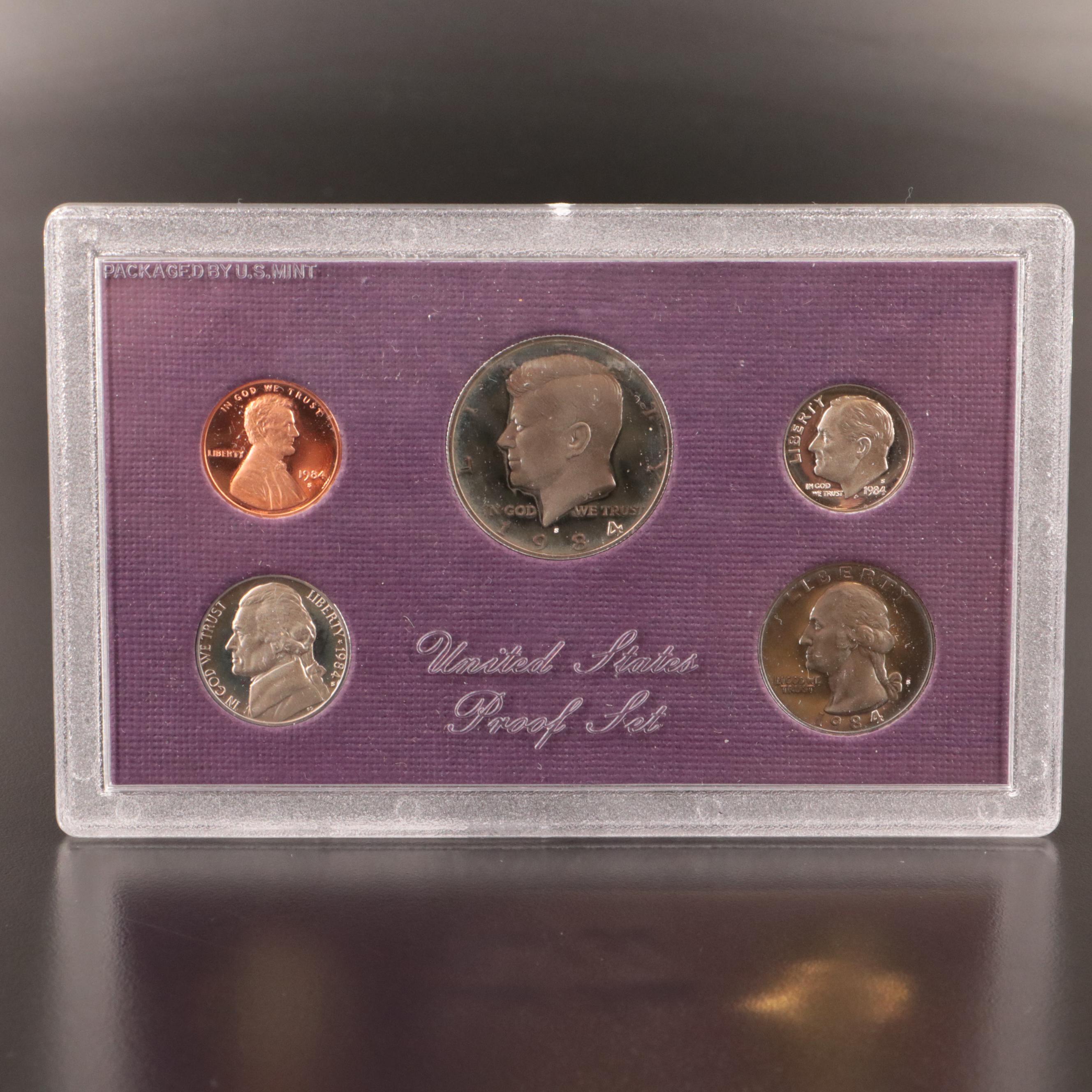 Twenty-Eight U.S. Mint Proof Sets, 1974–2002