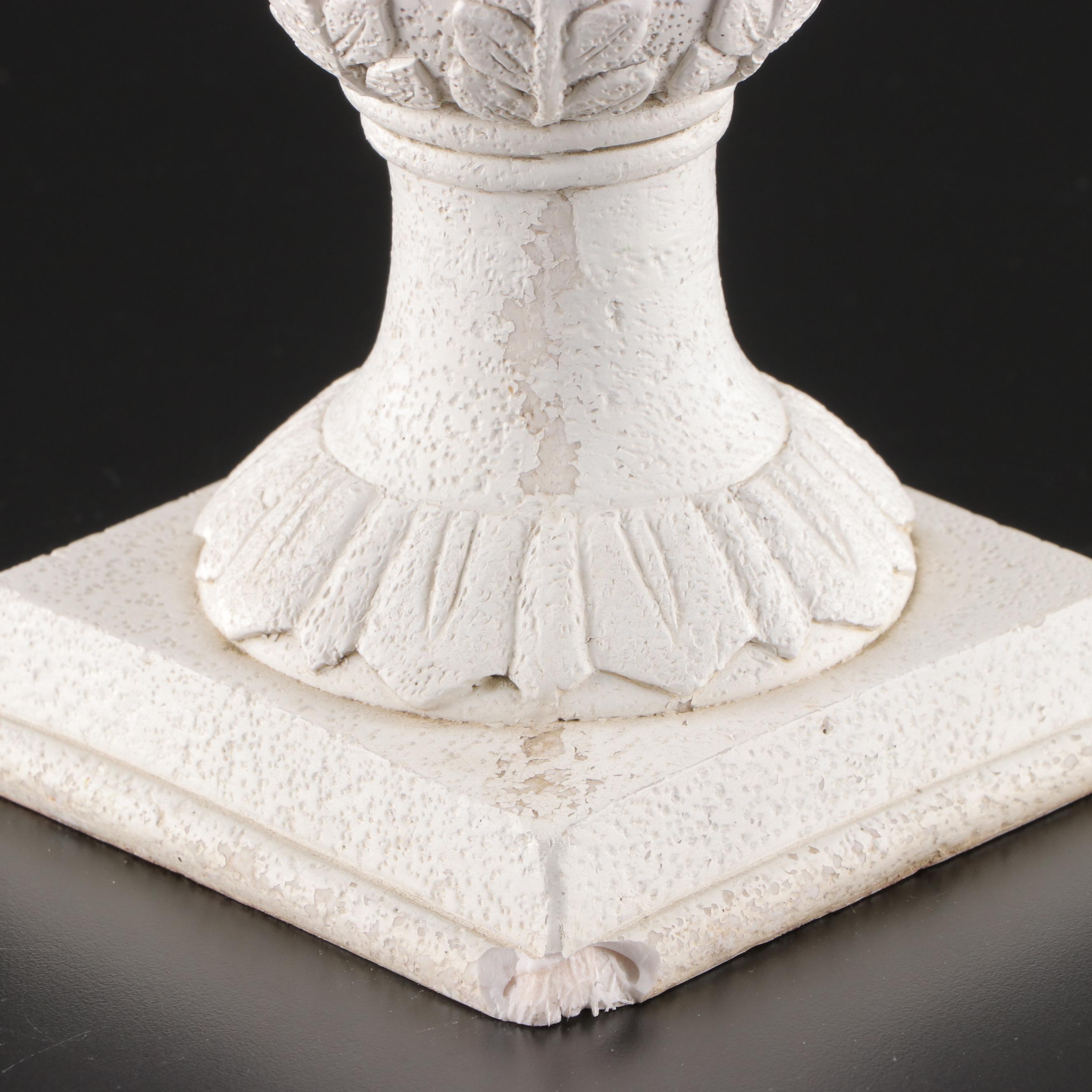 Cast Resin Italianate Style Topiary Table Centerpiece