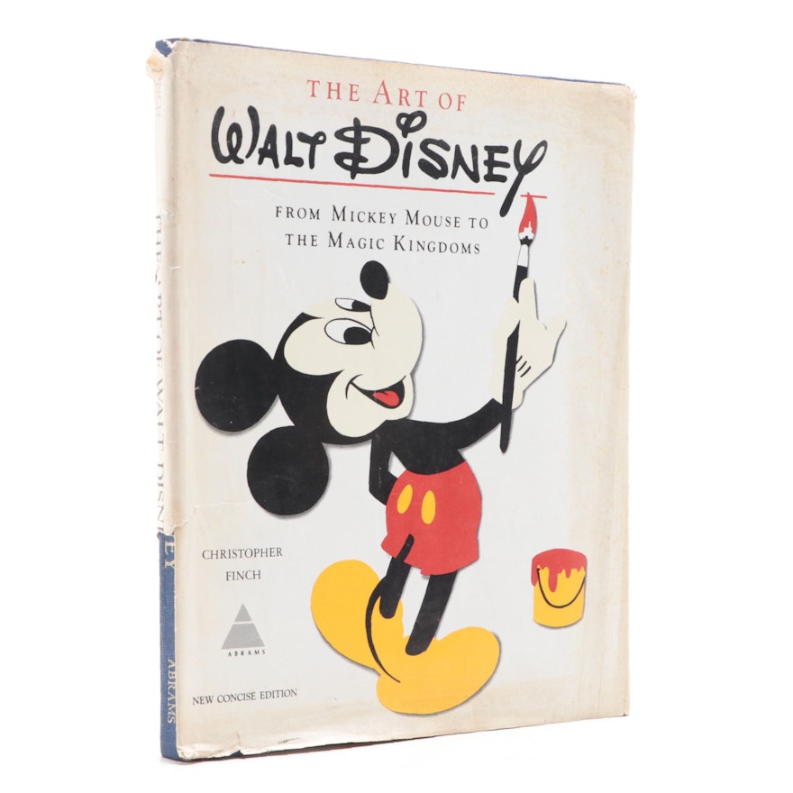 New Concise Edition "The Art of Walt Disney" by Christopher Finch, 1975