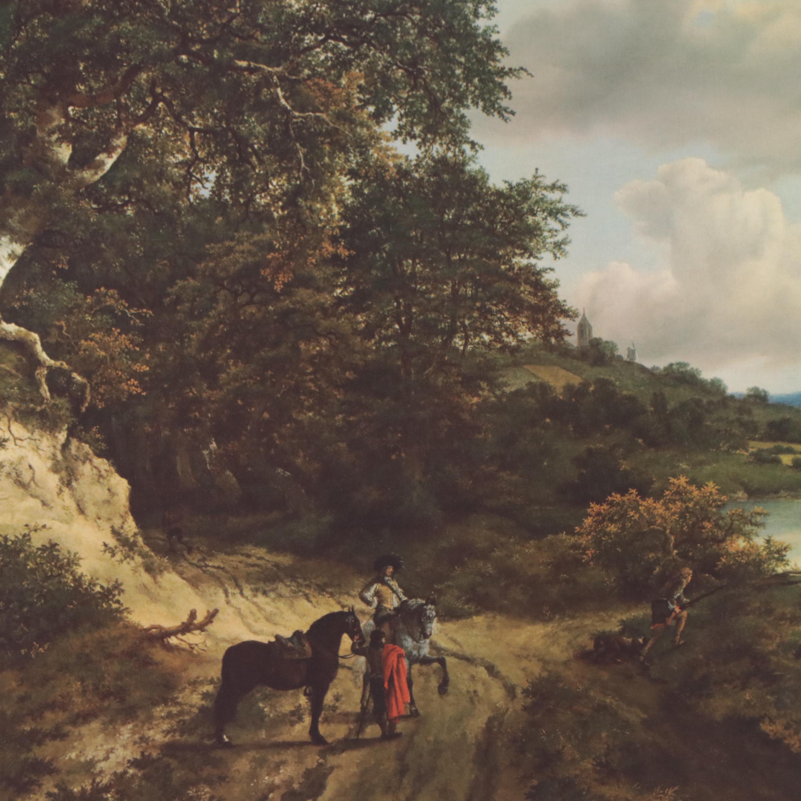 Giclée After Jacob Isaacksz van Ruisdael "Landscape," Late 20th Century