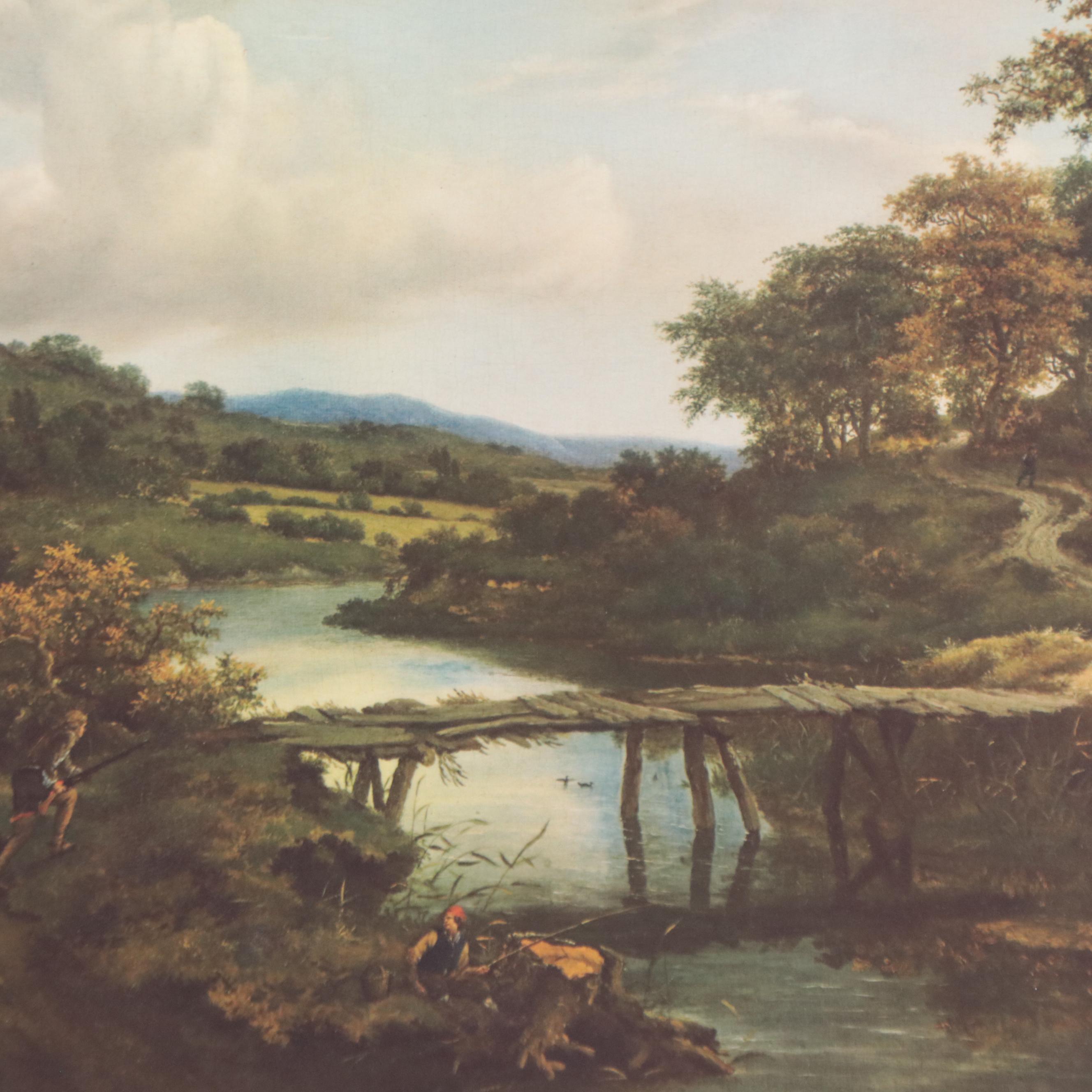 Giclée After Jacob Isaacksz van Ruisdael "Landscape," Late 20th Century