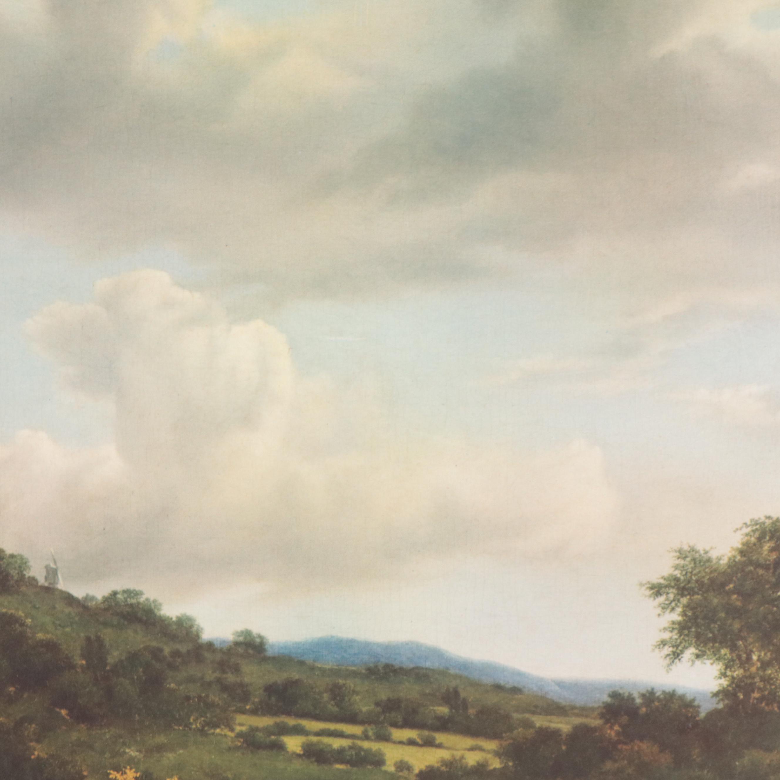 Giclée After Jacob Isaacksz van Ruisdael "Landscape," Late 20th Century