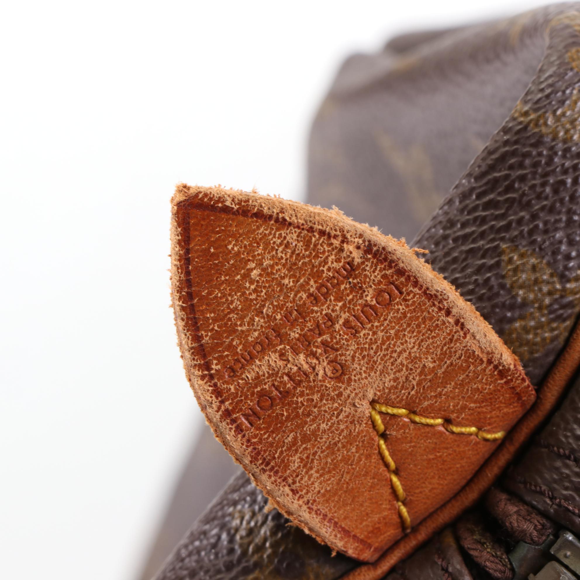 Louis Vuitton Keepall 50 in Monogram Canvas and Vachetta Leather