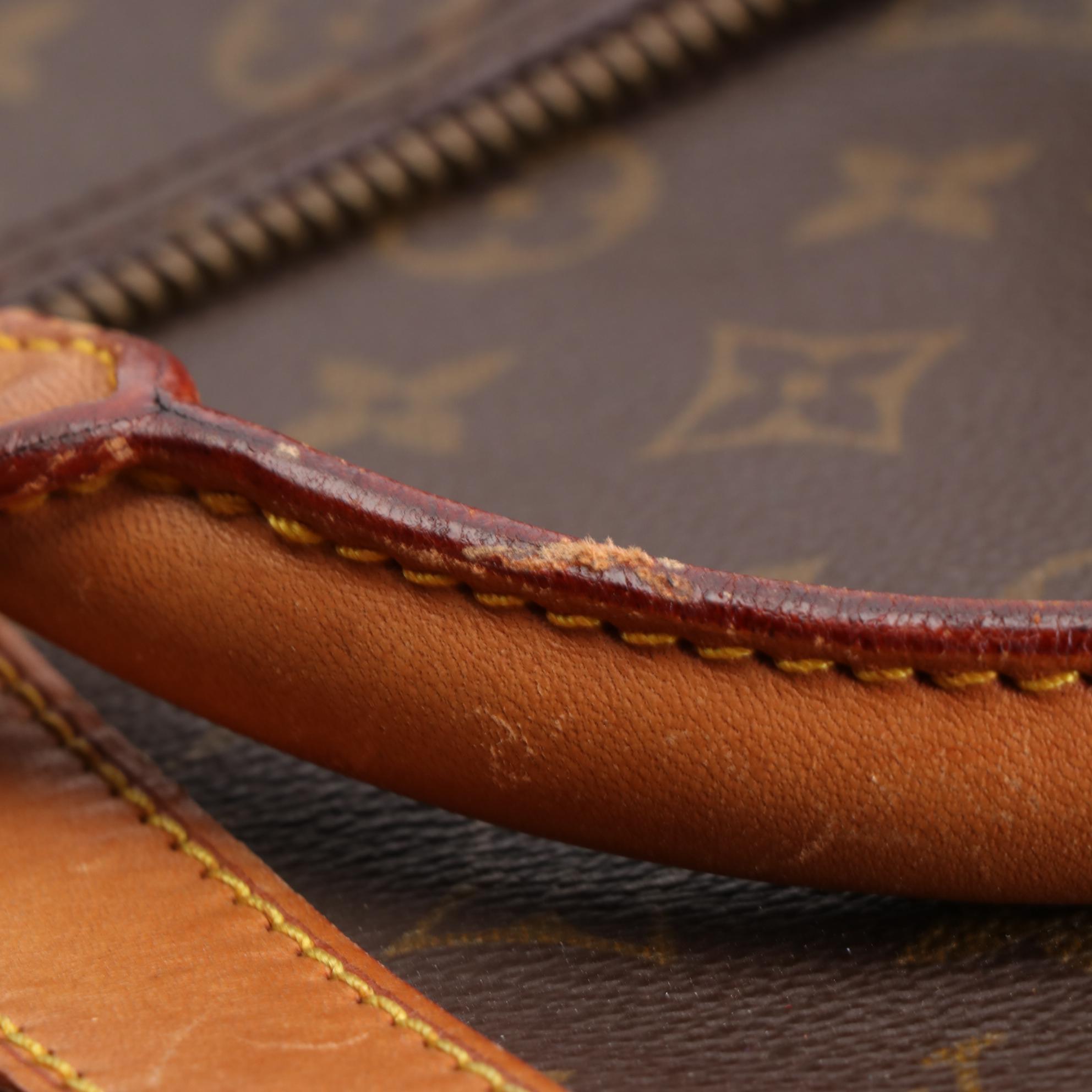 Louis Vuitton Keepall 50 in Monogram Canvas and Vachetta Leather