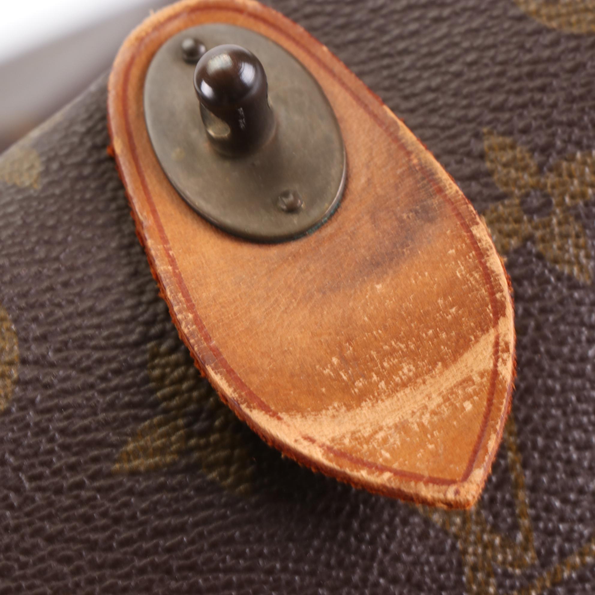 Louis Vuitton Keepall 50 in Monogram Canvas and Vachetta Leather