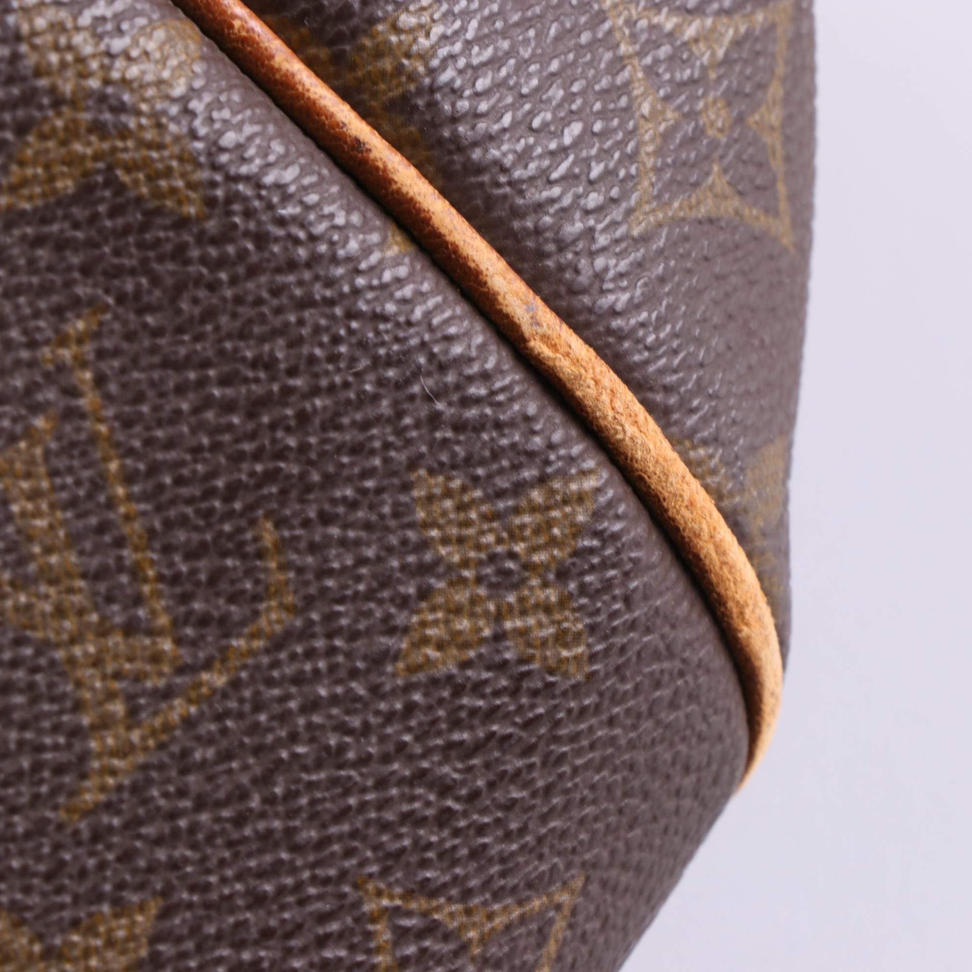 Louis Vuitton Keepall 50 in Monogram Canvas and Vachetta Leather