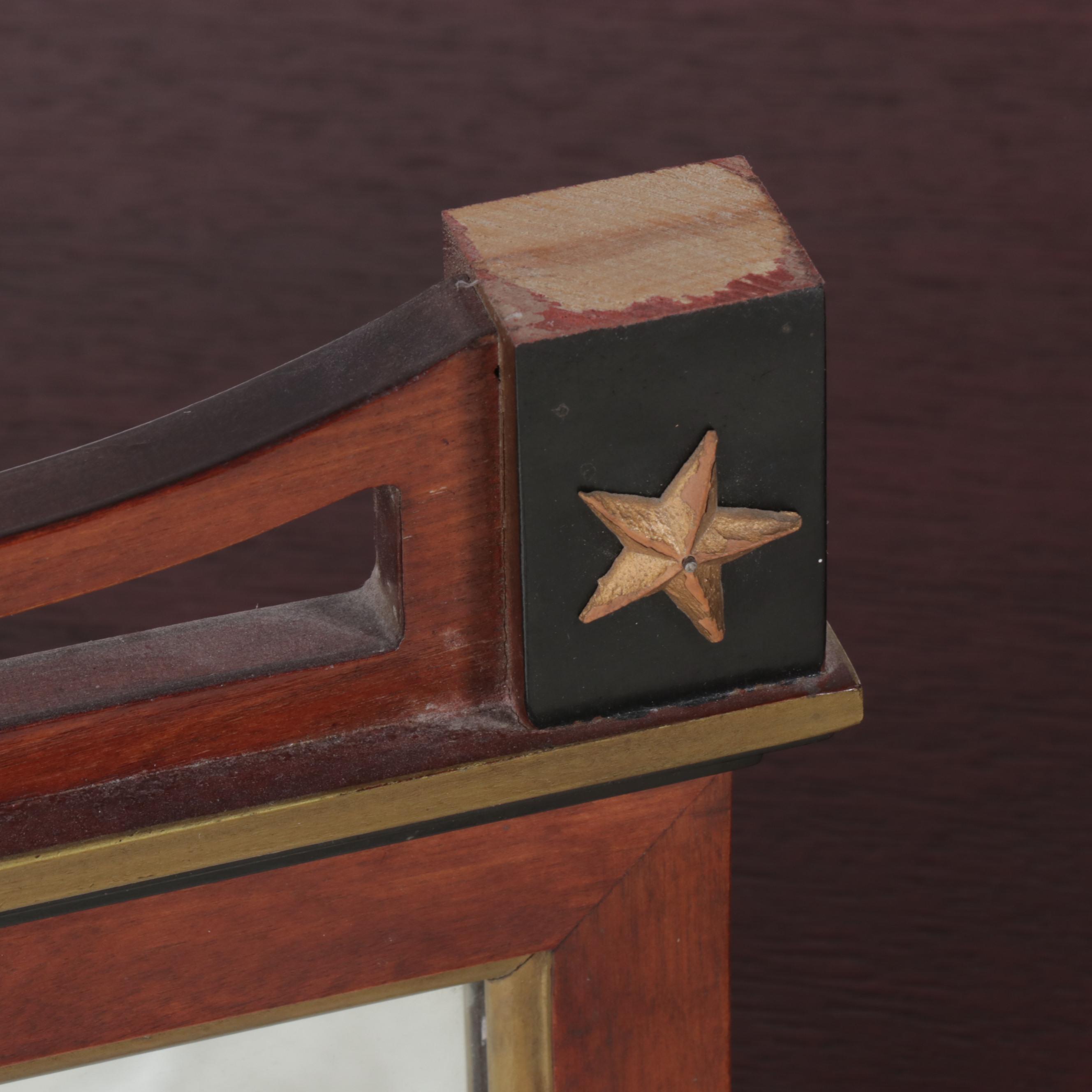 Northern Furniture Co. Neoclassical Style Mahogany Vanity w/ Stool & Mirror