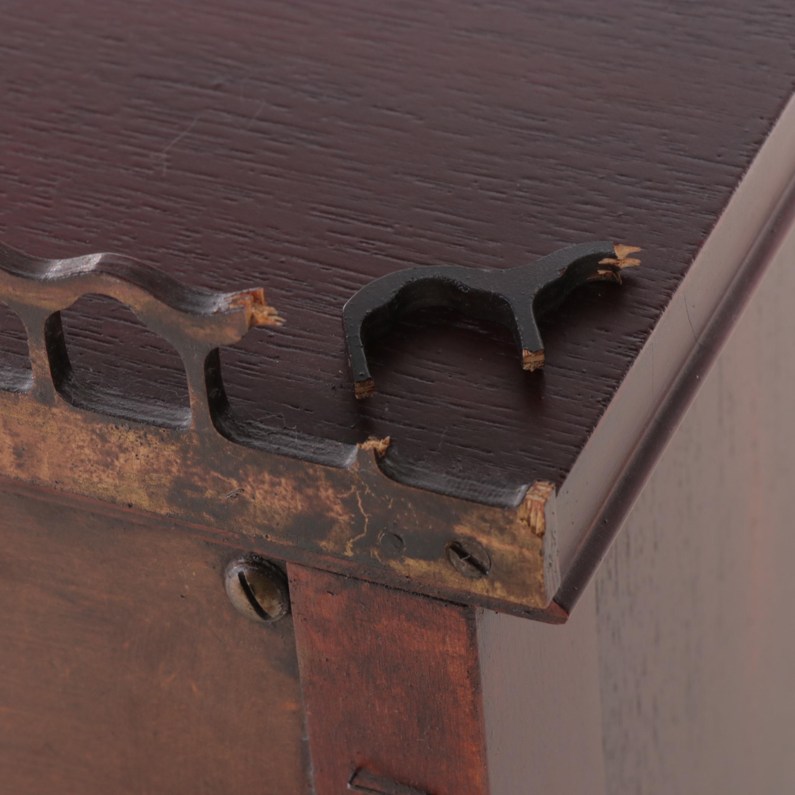 Northern Furniture Co. Neoclassical Style Mahogany Vanity w/ Stool & Mirror