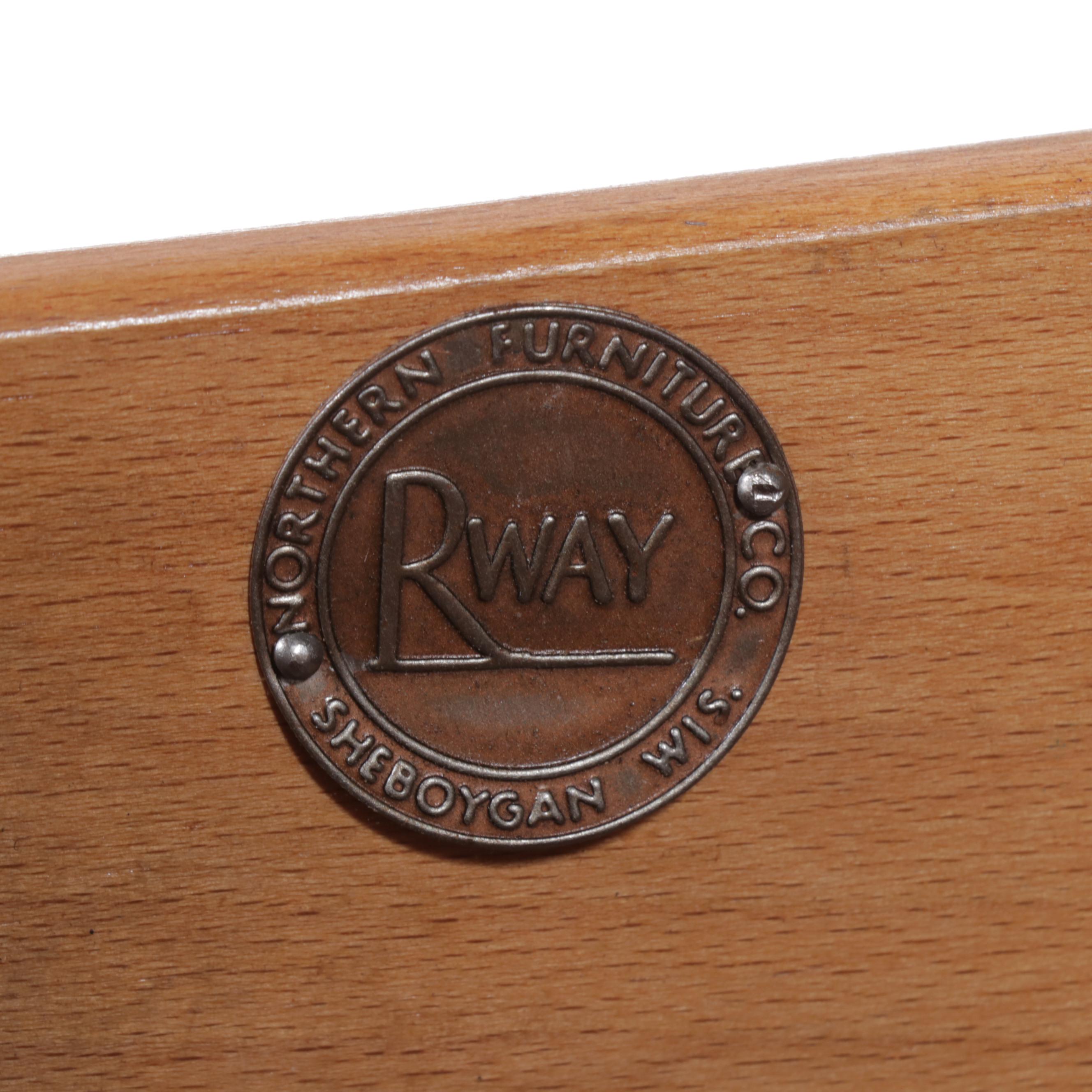 Northern Furniture Co. Neoclassical Style Mahogany Vanity w/ Stool & Mirror