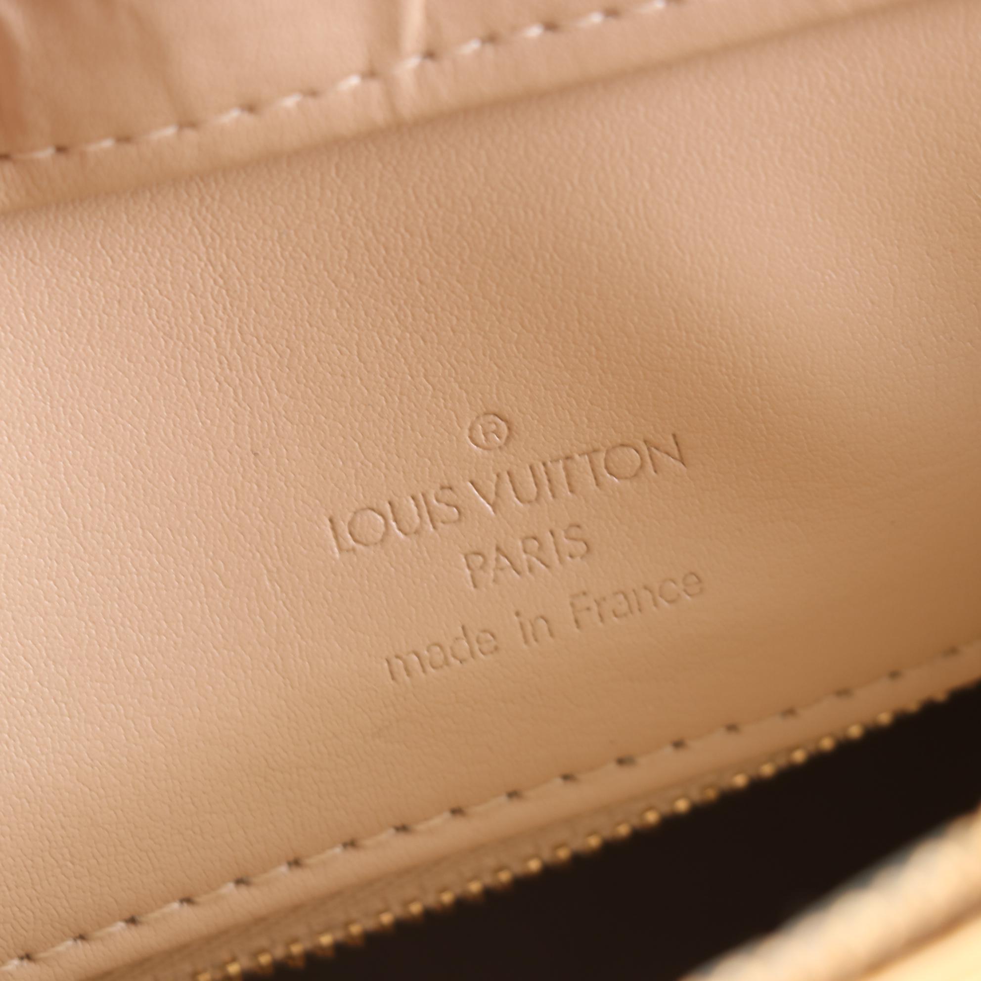 Louis Vuitton Houston bag in Monogram Vernis and Vachetta Leather
