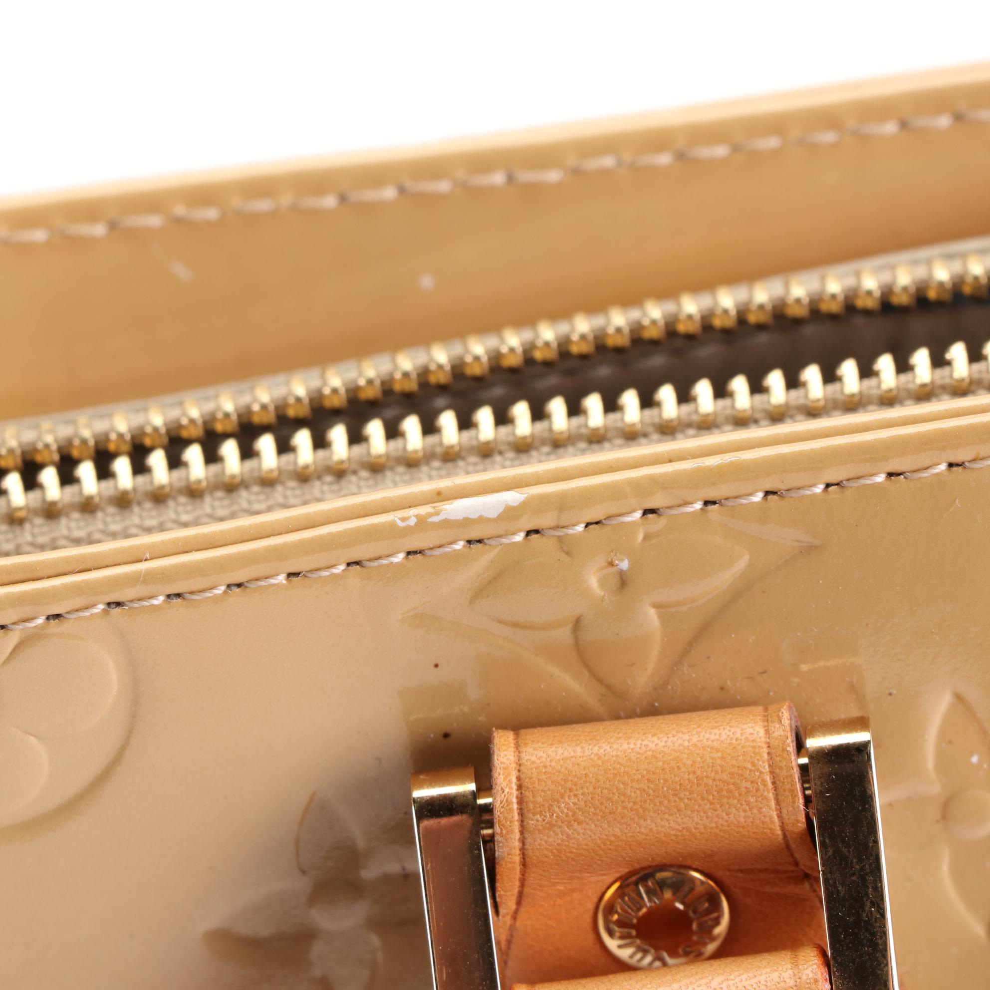 Louis Vuitton Houston bag in Monogram Vernis and Vachetta Leather