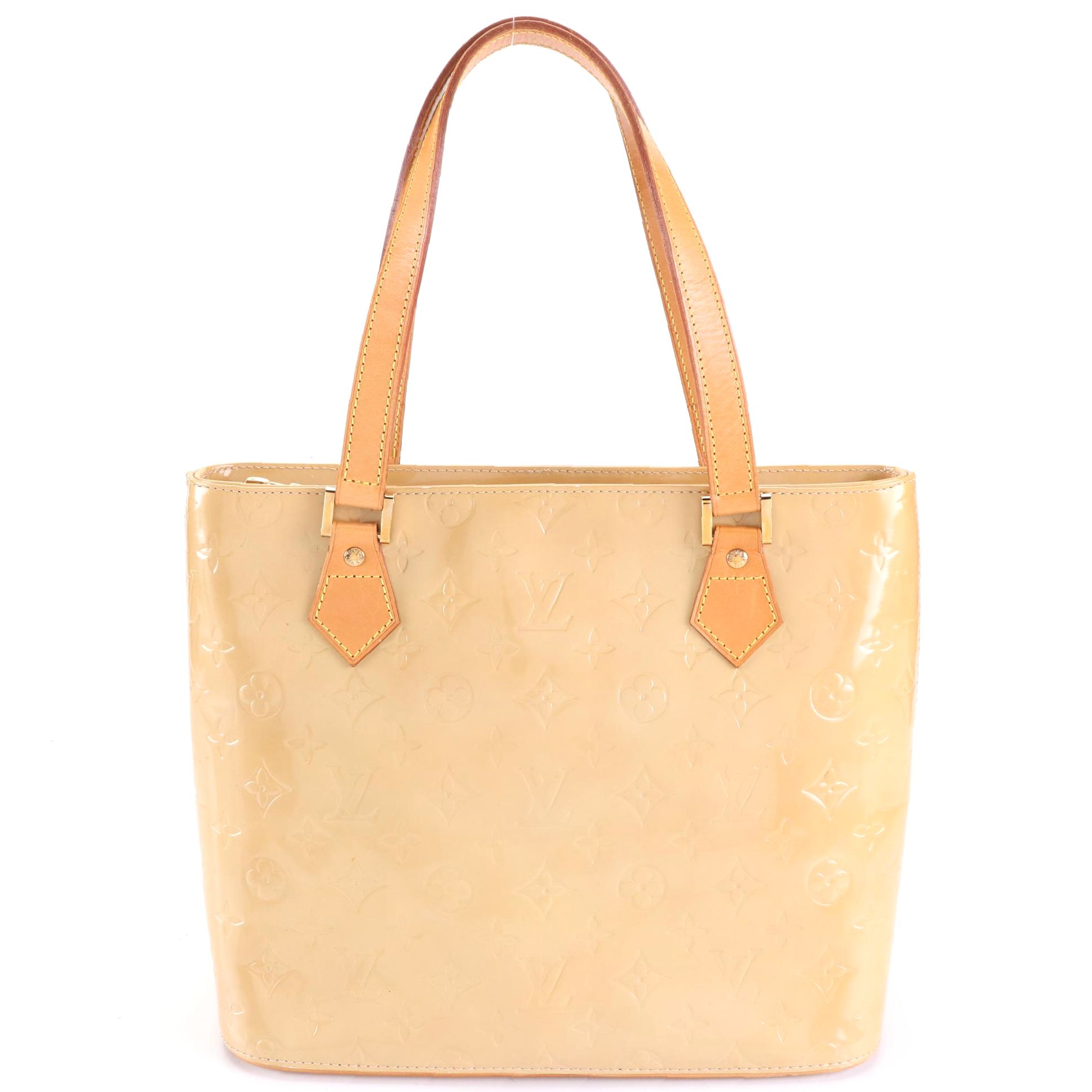 Louis Vuitton Houston bag in Monogram Vernis and Vachetta Leather