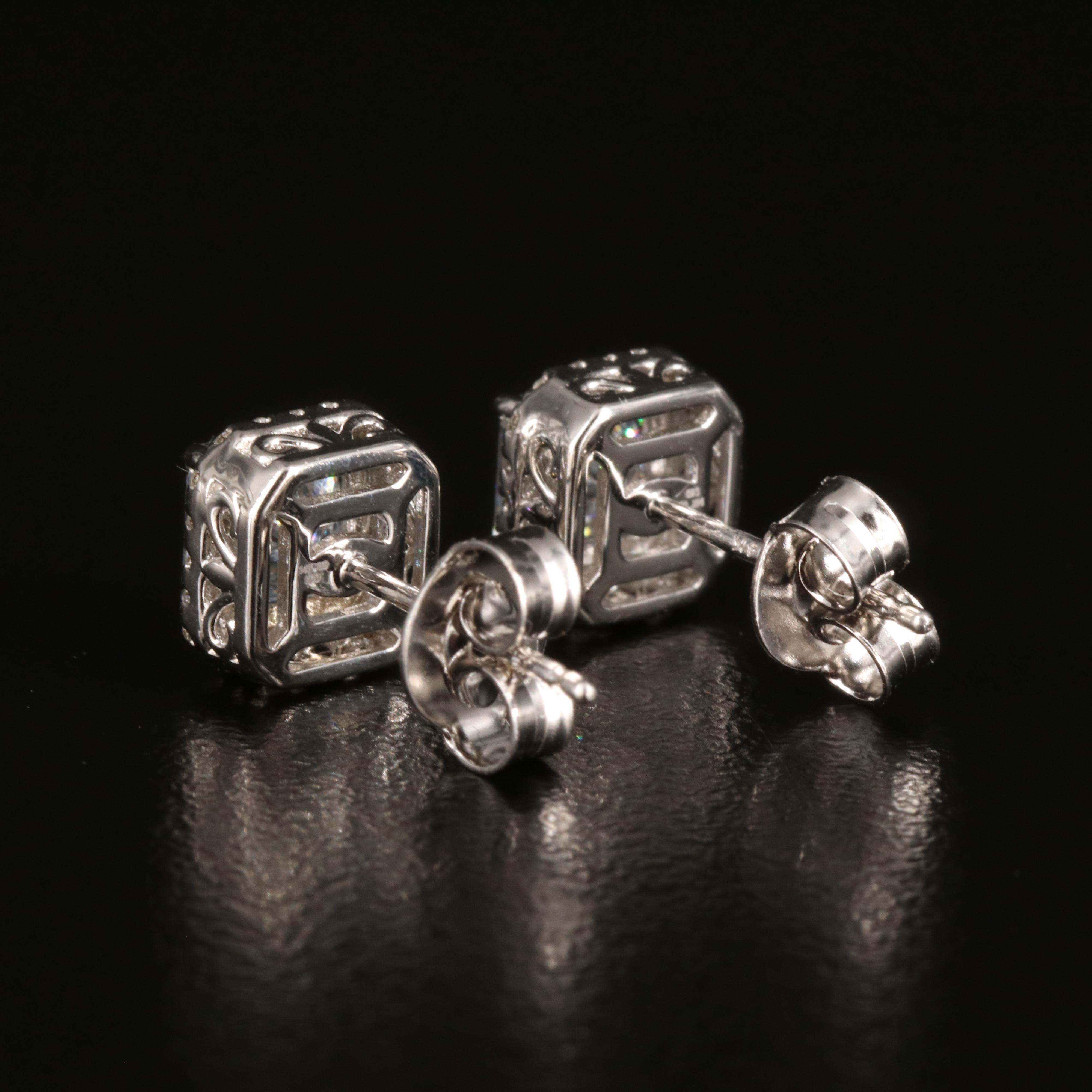 14K 1.41 CTW Lab Grown Diamond Stud Earrings